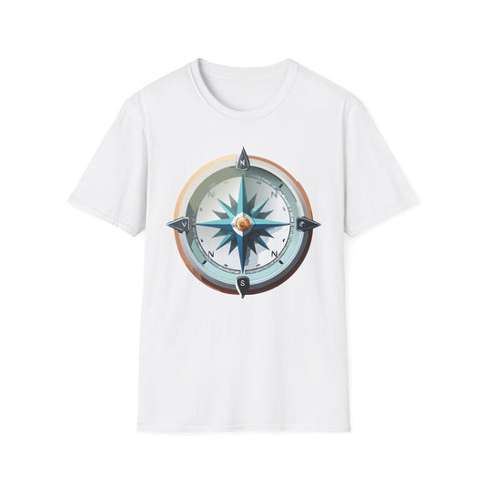 Compass T Shirt, Compass Shirt, Shirt with Compass, Navigator Shirt