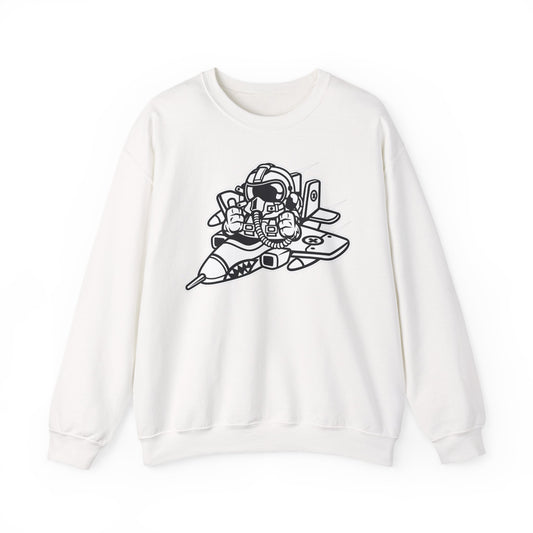 Space Shuttle Sweatshirt, Cosmic Sweatshirt, Astronaut Sweatshirt, Space Cosmic Sweatshirt