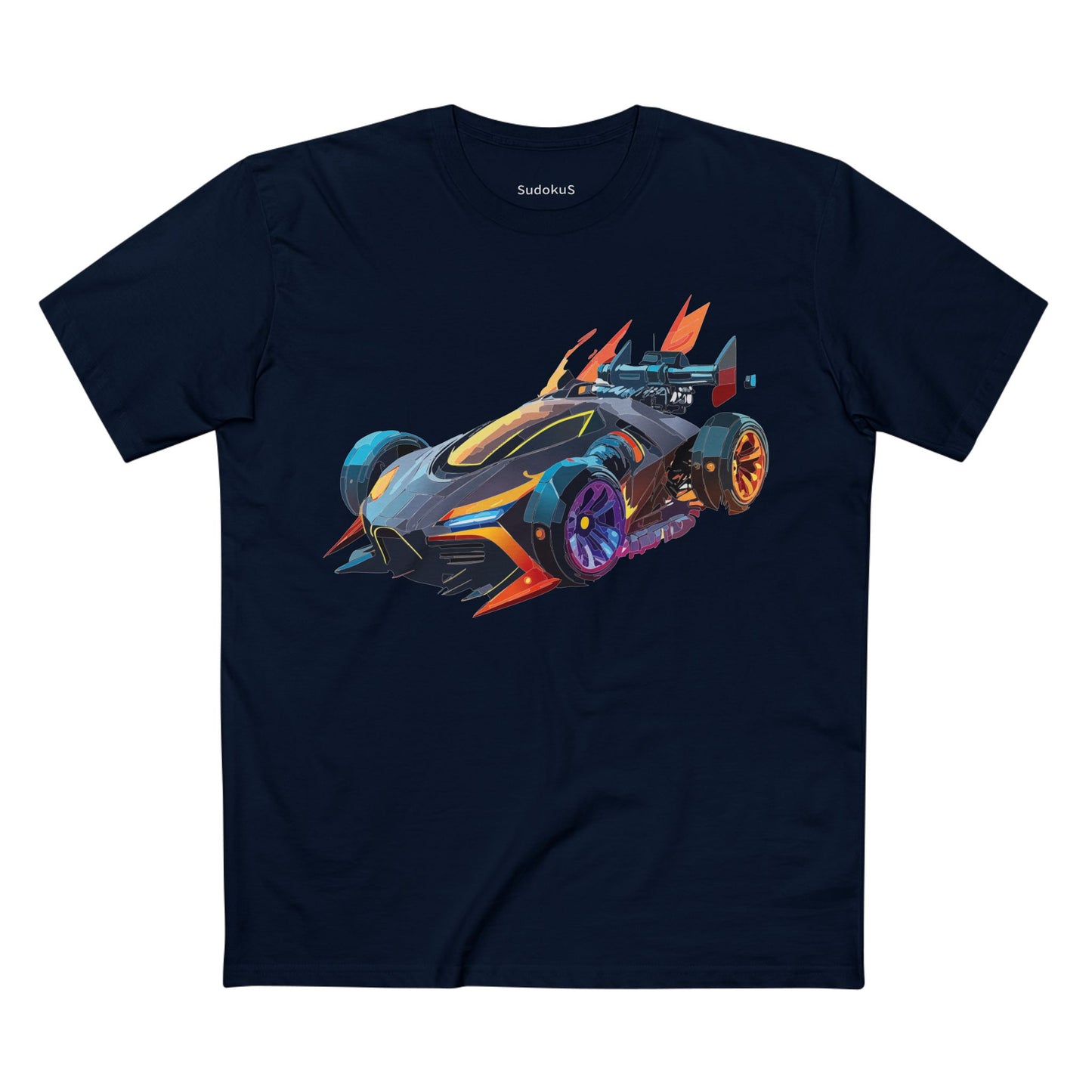 Hot Wheels Car Shirt Unisex Premium Cotton Tee With Unique Car Art Design Inspired by Speed