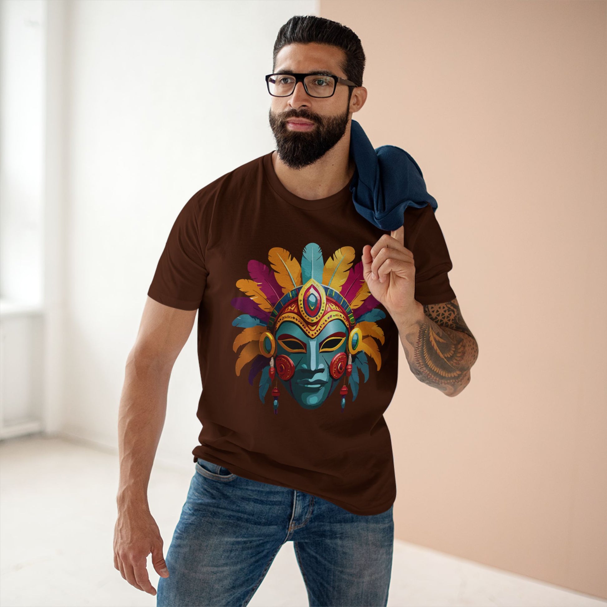 Mask Shirt, Shirt with Face - SudokuS