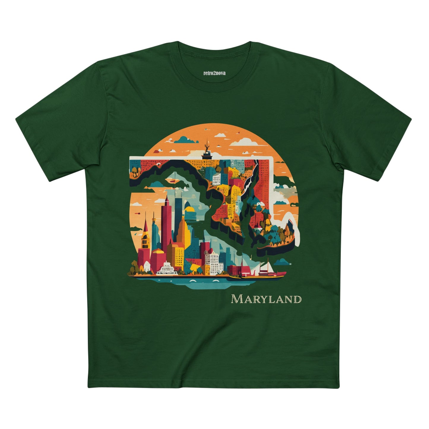 US State Shirts, Maryland Shirt