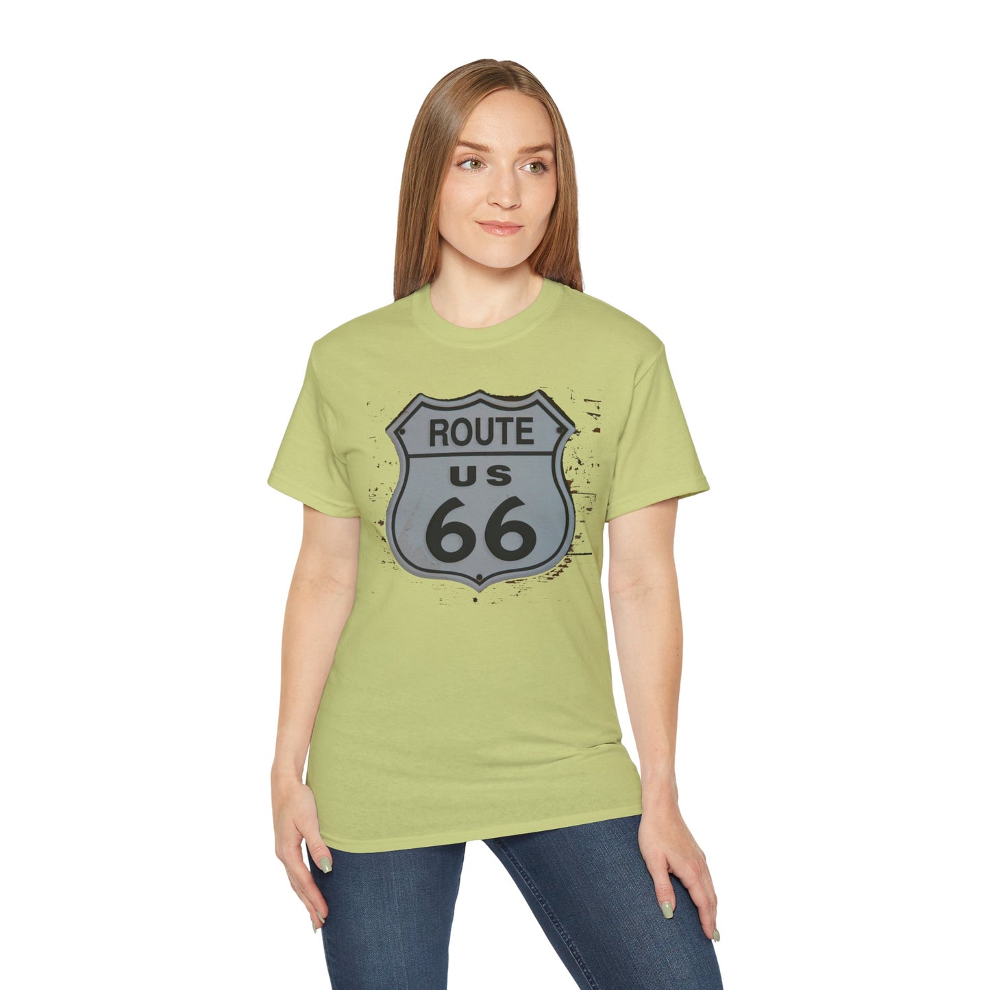 Route 66 Tee Shirt, Route 66 Graphic T‑Shirt, Vintage Graphic T-Shirt, Art Design Shirt, Route 66 US Tee Shirts