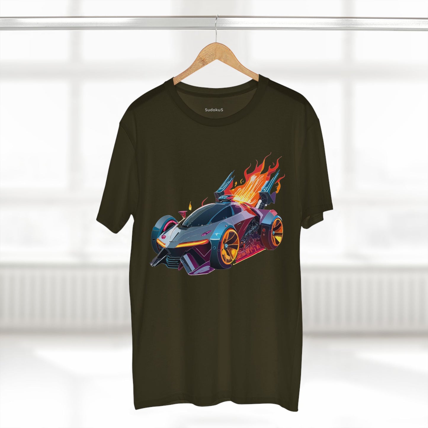 Car Shirt Hot Wheels Unisex Premium Cotton Tee With Unique Art Design Regular Fit Crew Neck