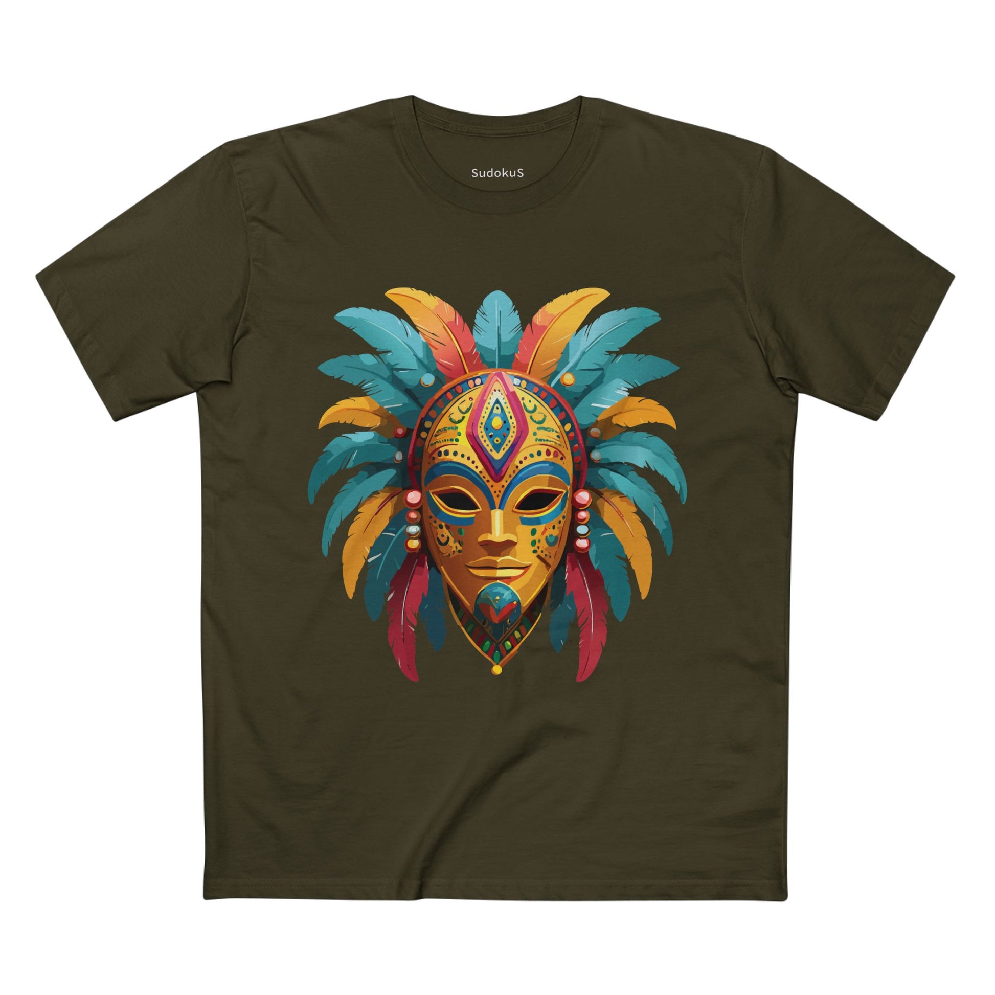 Mask Shirt, Shirt with Face - SudokuS