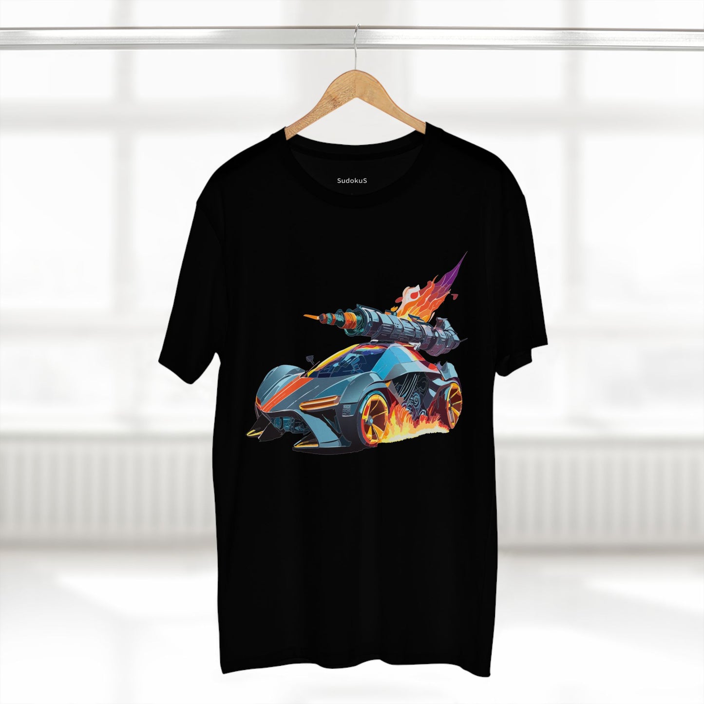 Hot Wheels Car Shirt Unisex Premium Cotton Tee Unique Art Design Preshrunk Regular Fit Crew Neck