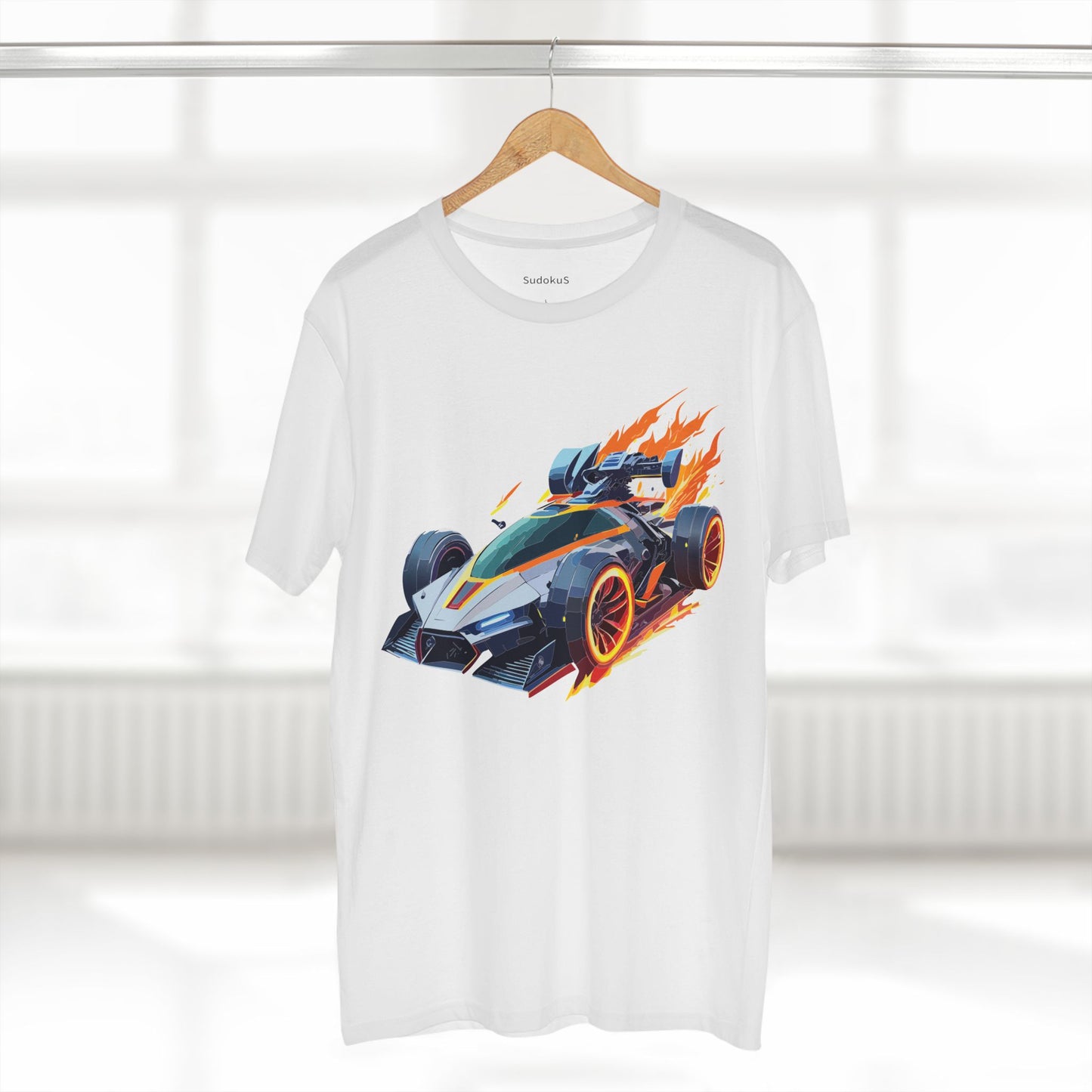 Car Shirt Hot Wheels Unisex Premium Cotton Tee With Unique Art Design Crew Neck Edition