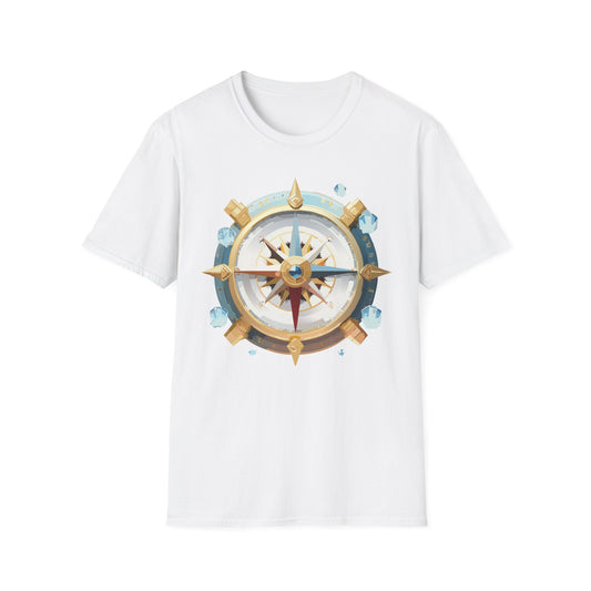 Compass T Shirt, Compass Shirt, Shirt with Compass, Navigator Shirt