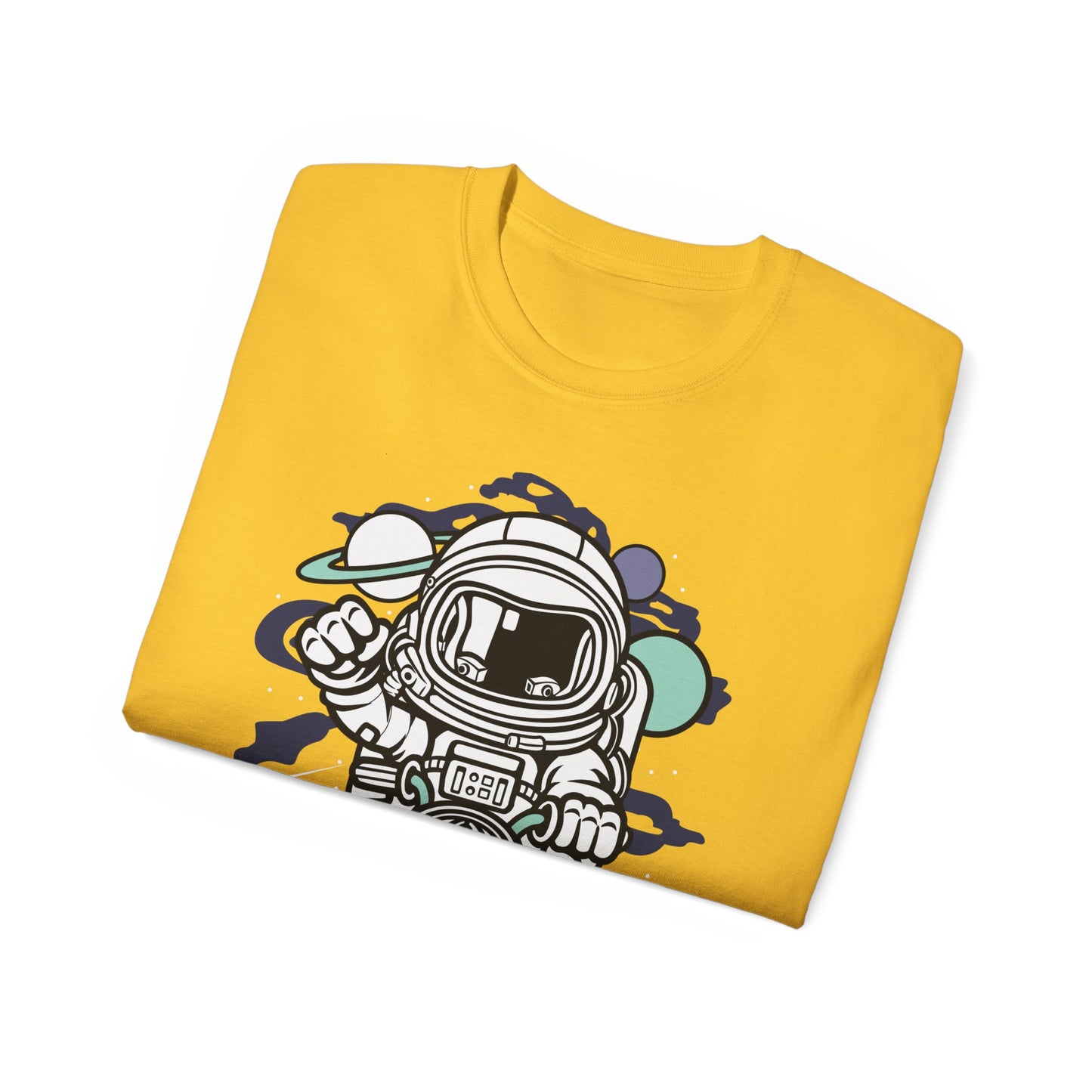 Astronaut Tee Shirt, Astronaut Graphic T‑Shirt, Cartoon Graphic T-Shirt, Art Design Shirt, Cosmos Tee Shirts 6