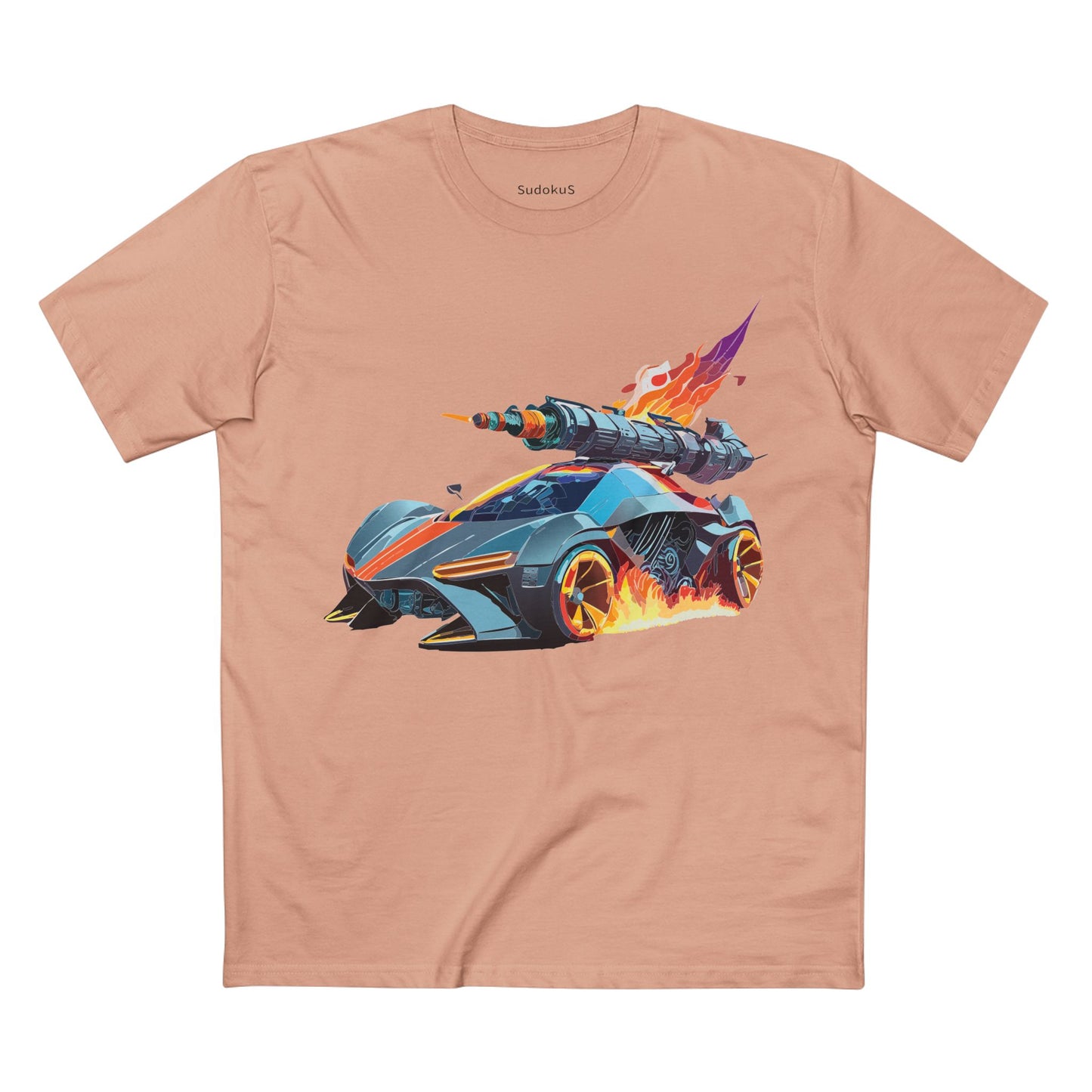 Hot Wheels Car Shirt Unisex Premium Cotton Tee Unique Art Design Preshrunk Regular Fit Crew Neck