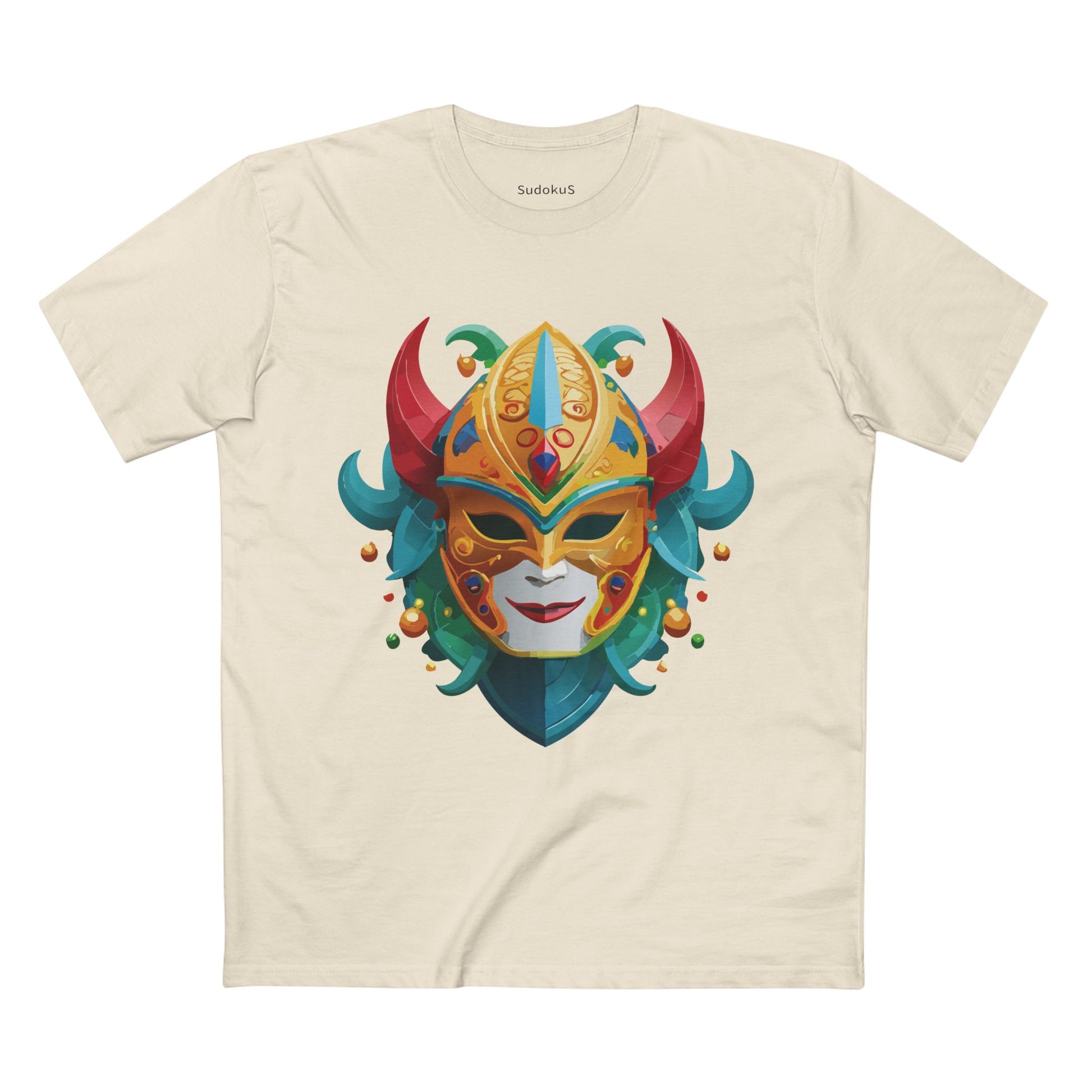 Mask Shirt, Shirt with Face - SudokuS