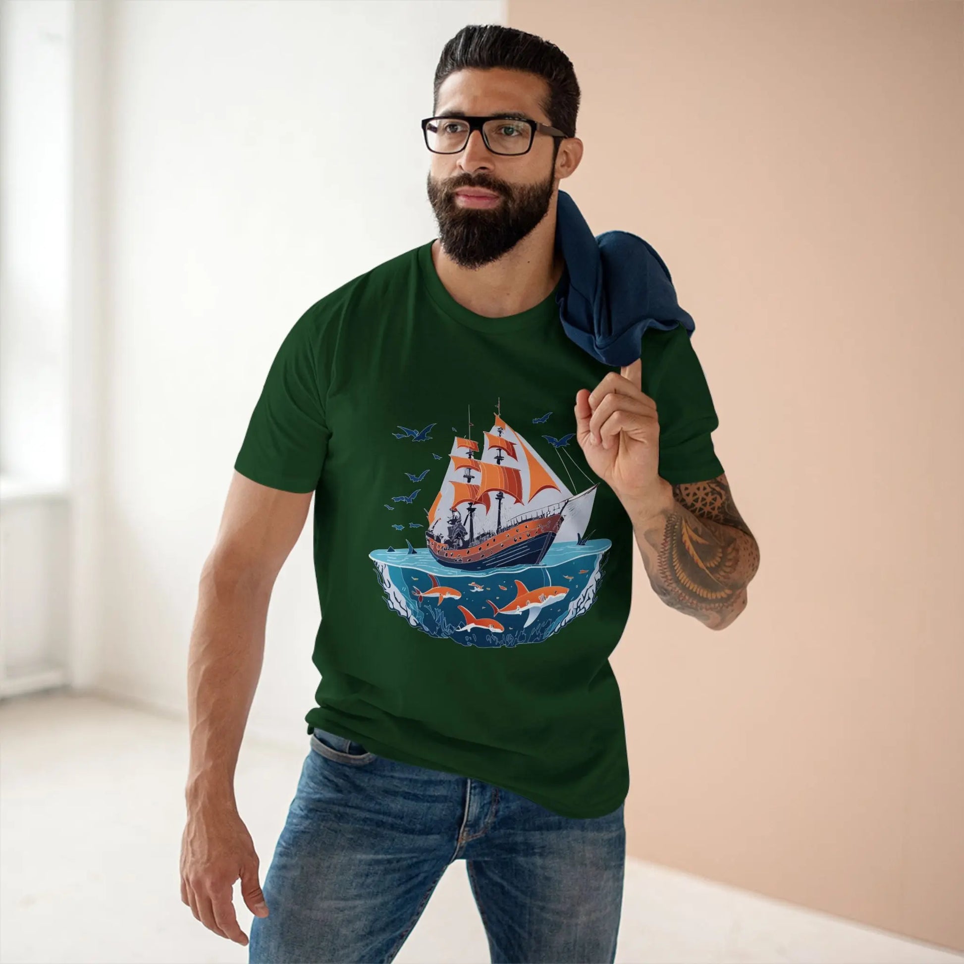 Ocean Coast Shirts, Ocean Shirt - SudokuS
