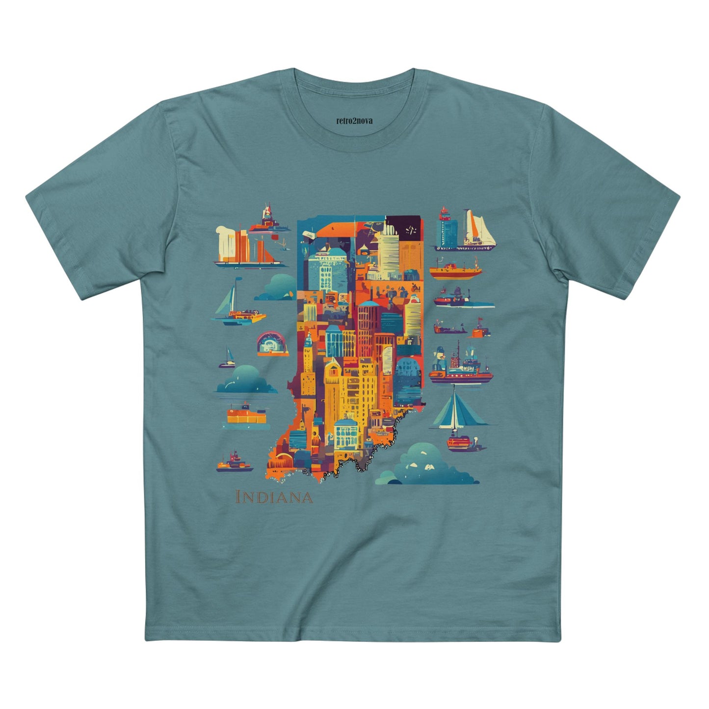 US State Shirts, Indiana Shirt