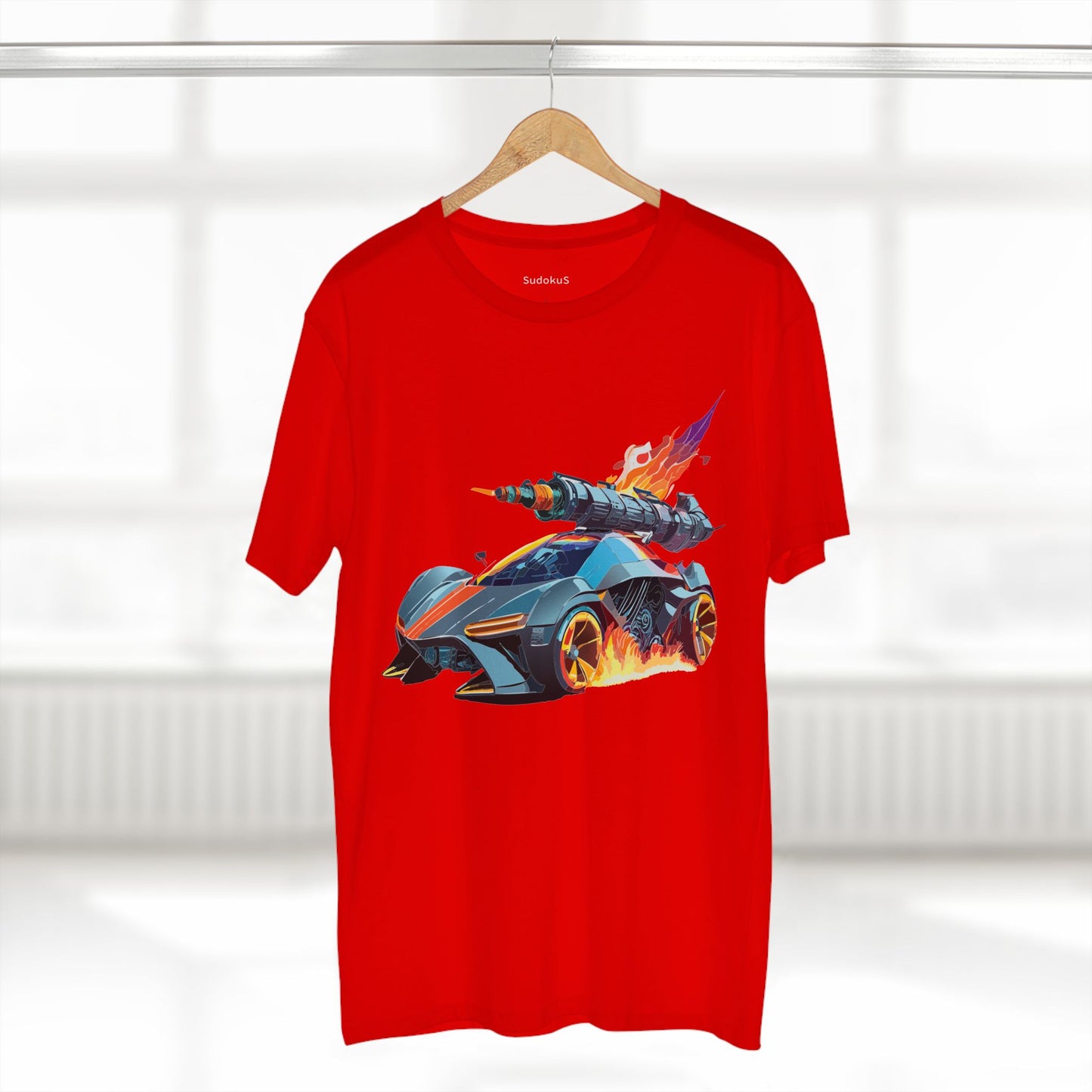 Hot Wheels Car Shirt Unisex Premium Cotton Tee Unique Art Design Preshrunk Regular Fit Crew Neck