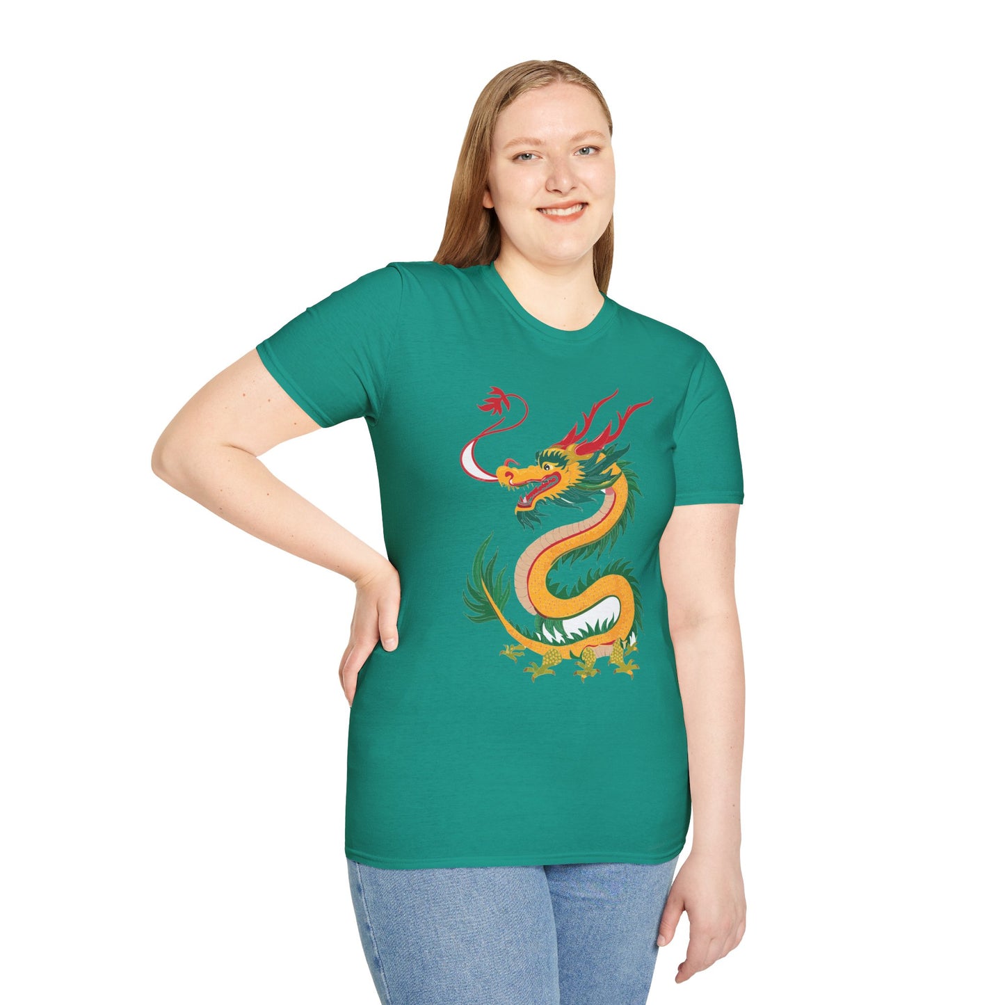 Dragon T Shirt, Dragon Shirt, Shirt with Animals, Animal Shirt