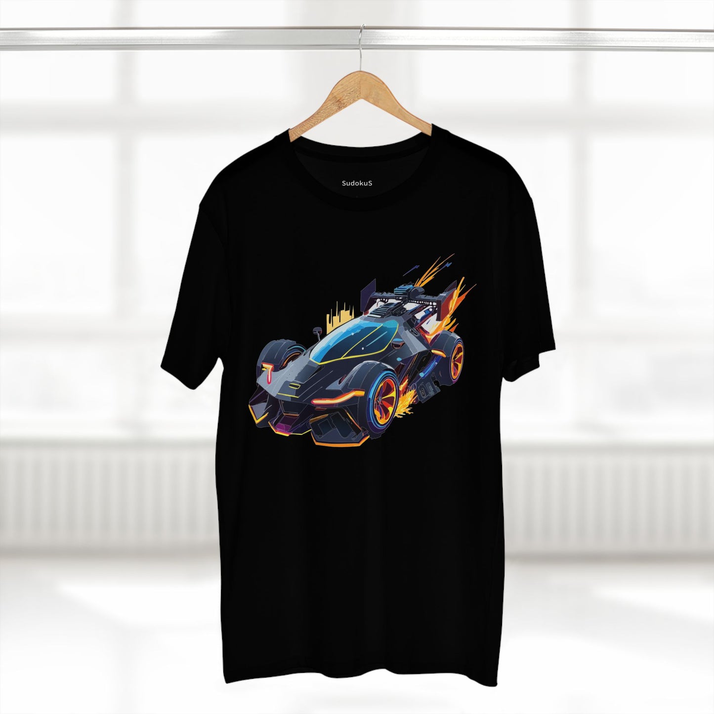 Hot Wheels Car Shirt Unisex Premium Cotton Tee With Unique Car Art Design For Everyday Wear