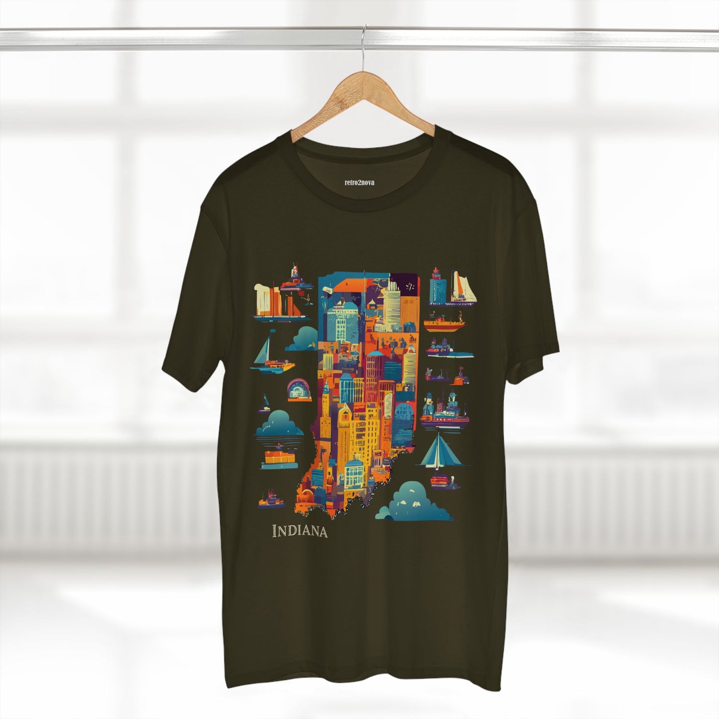 US State Shirts, Indiana Shirt