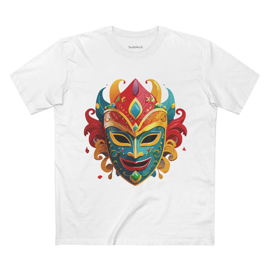 Mask Shirt, Shirt with Face - SudokuS