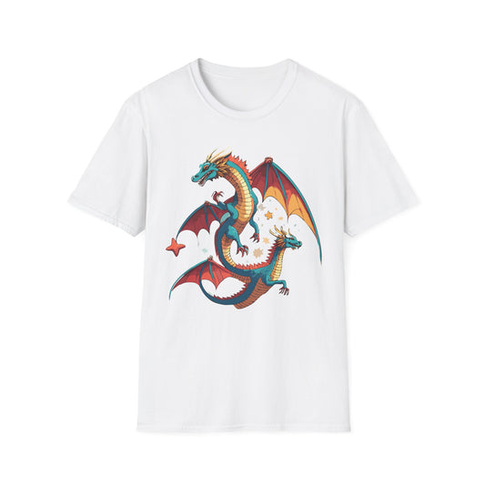 Dragon T Shirt, Dragon Shirt, Shirt with Animals, Animal Shirt