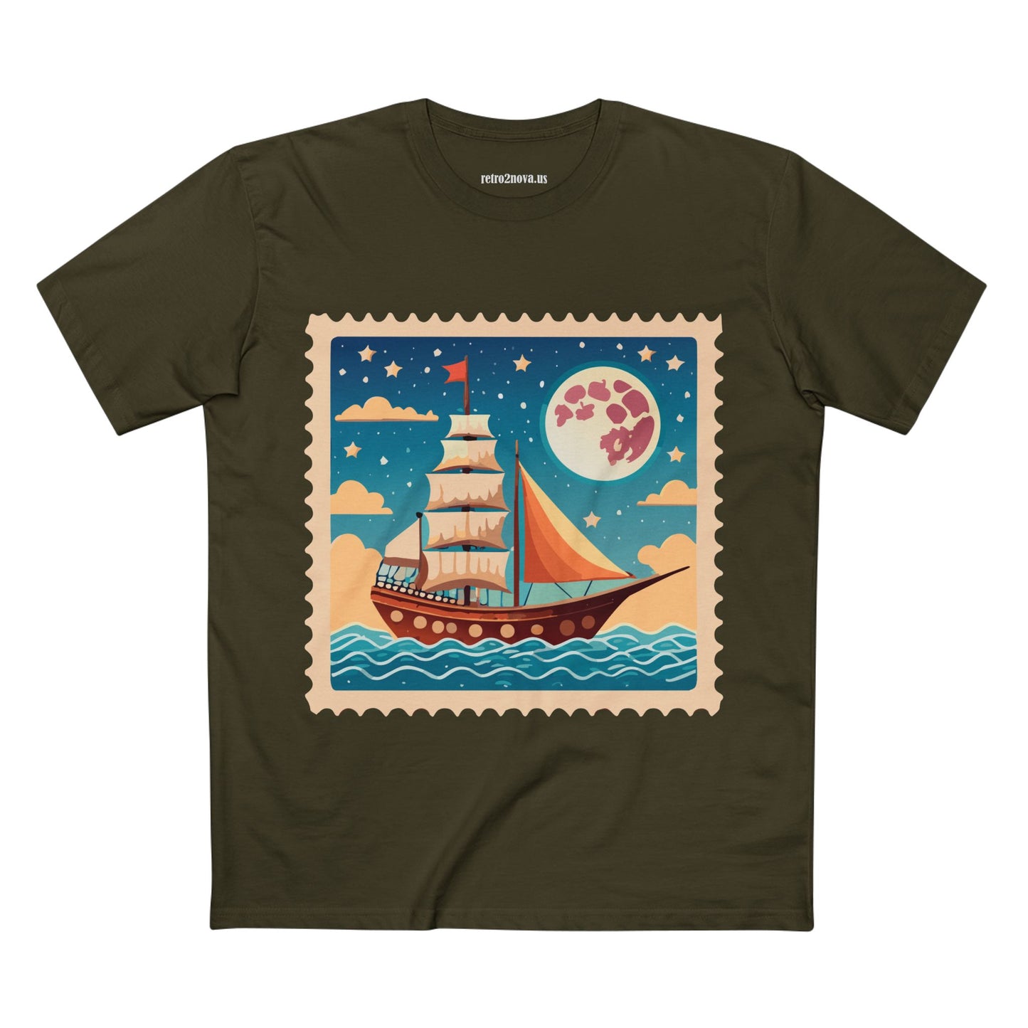 Stamp Shirt, Postage Stamp Shirt