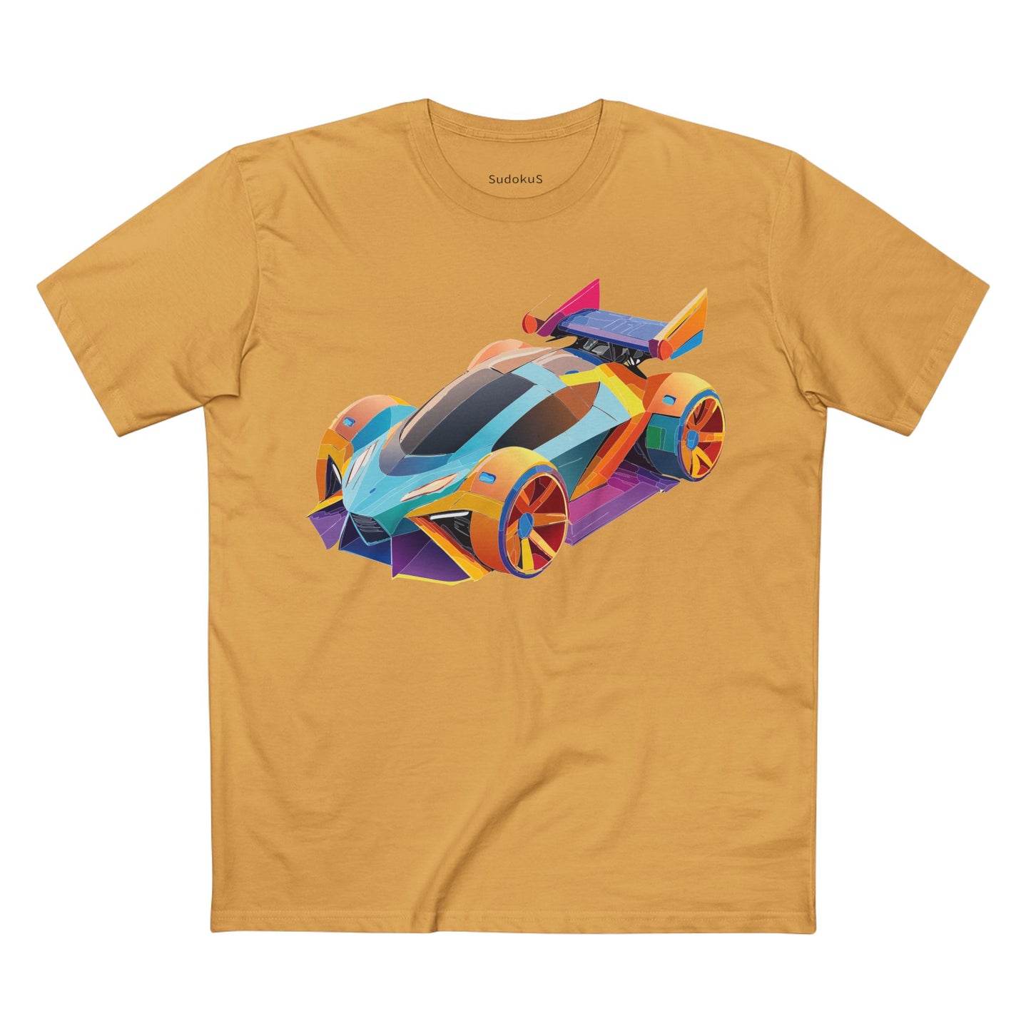Hot Wheels Car Shirt Unisex Premium Cotton Tee With Unique Car Art Design Preshrunk