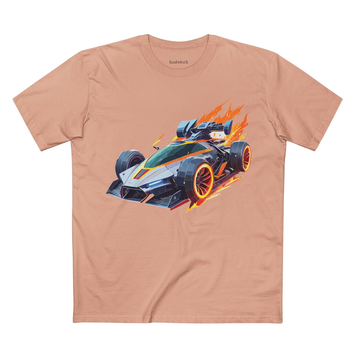 Car Shirt Hot Wheels Unisex Premium Cotton Tee With Unique Art Design Crew Neck Edition