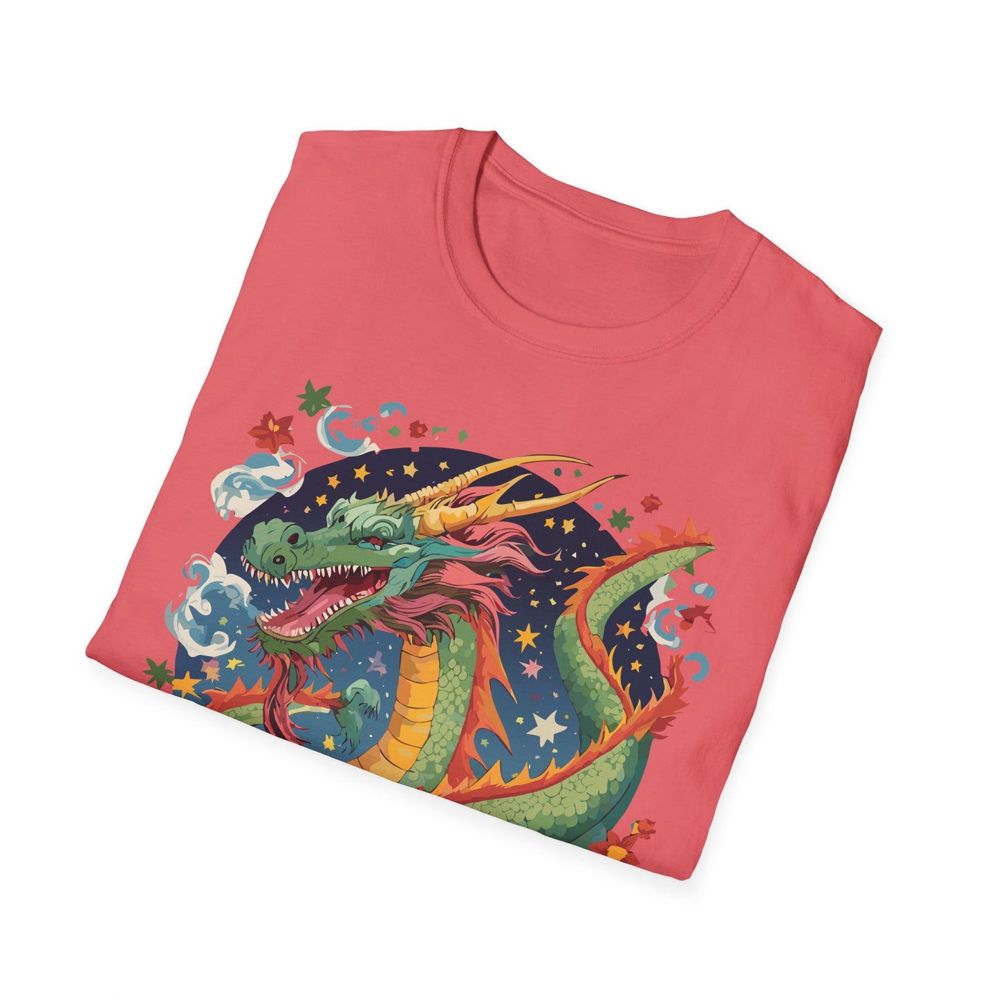 Dragon T Shirt, Dragon Shirt, Shirt with Animals, Animal Shirt