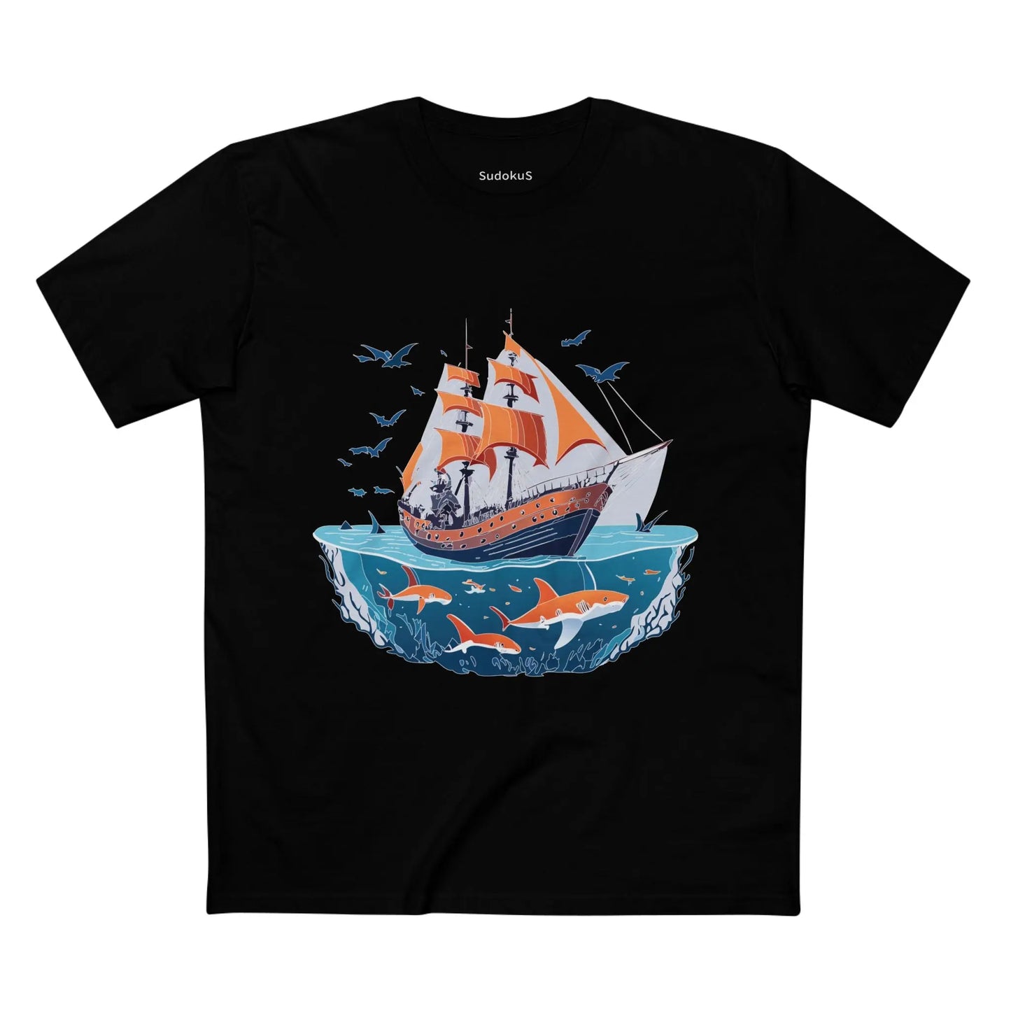 Ocean Coast Shirts, Ocean Shirt - SudokuS