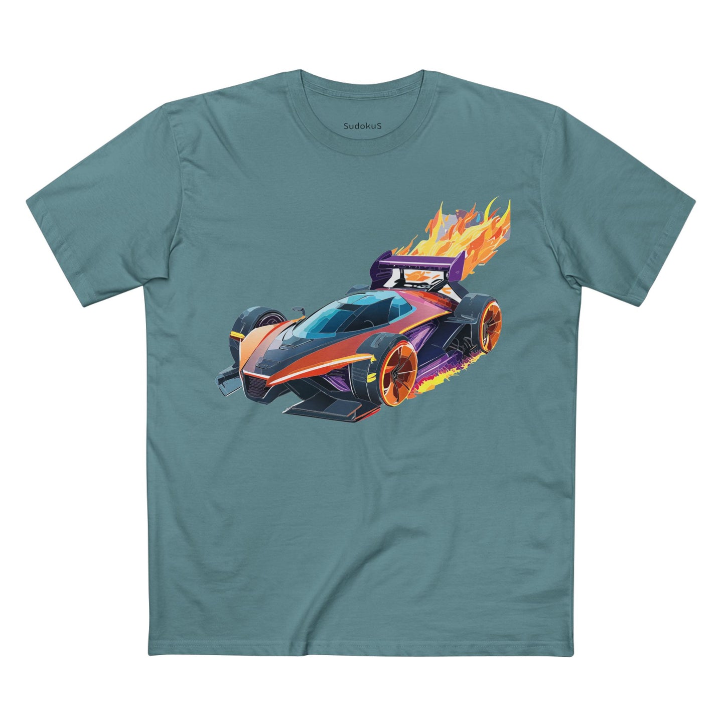 Hot Wheels Car Shirt Unisex Premium Cotton Tee With Unique Car Art Design For Auto Enthusiasts