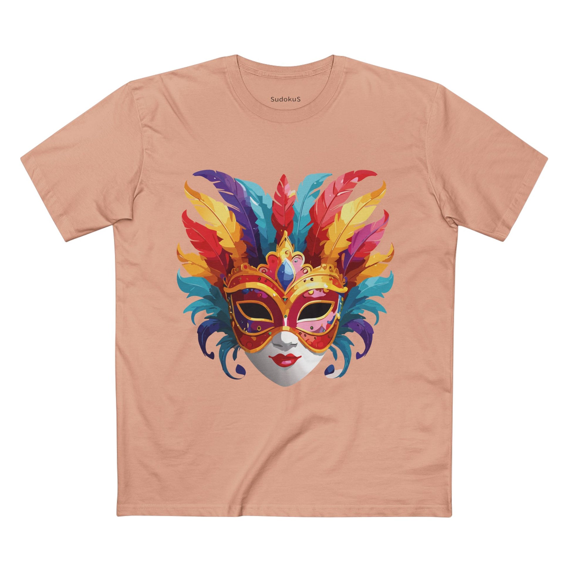 Mask Shirt, Shirt with Face - SudokuS
