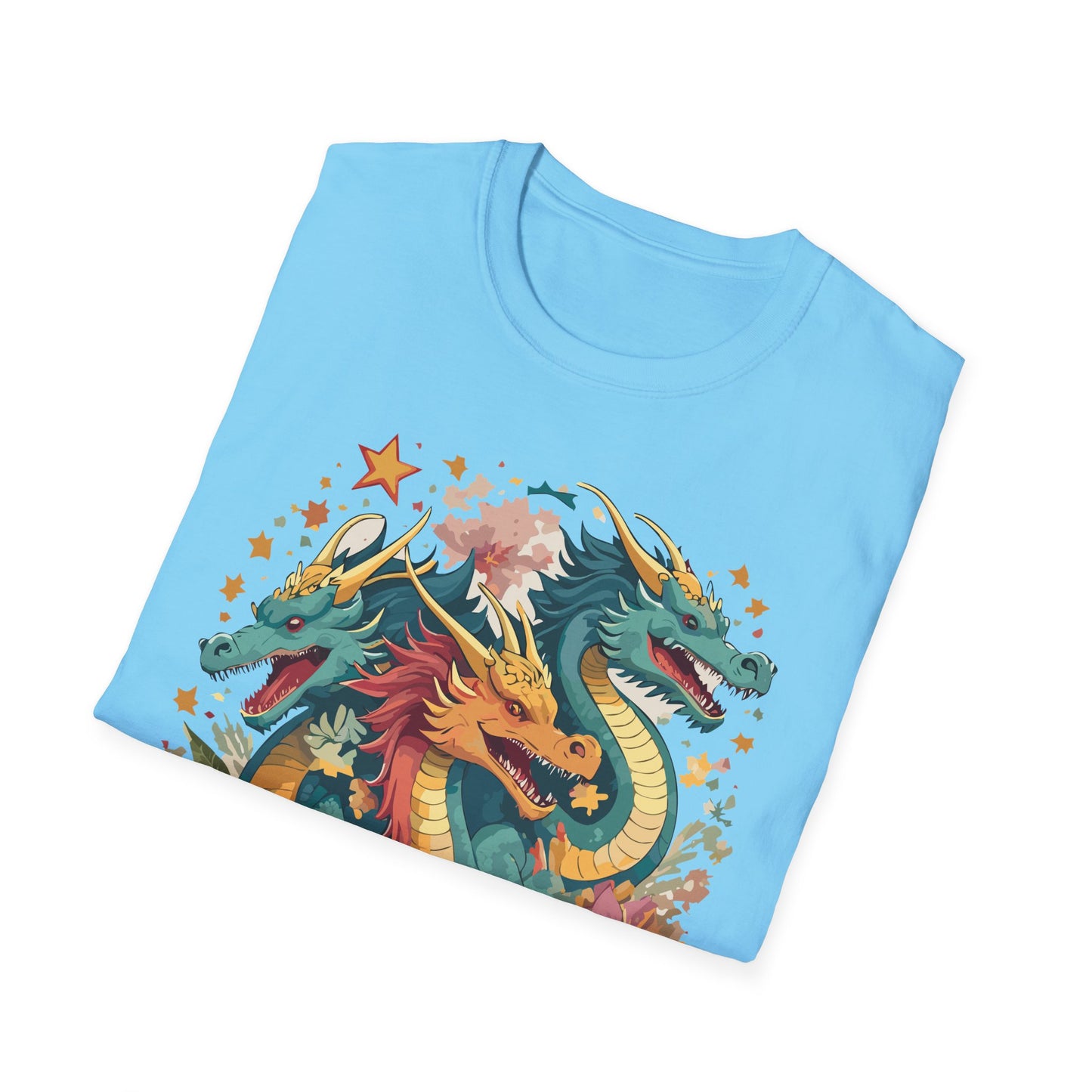 Dragon T Shirt, Dragon Shirt, Shirt with Animals, Animal Shirt
