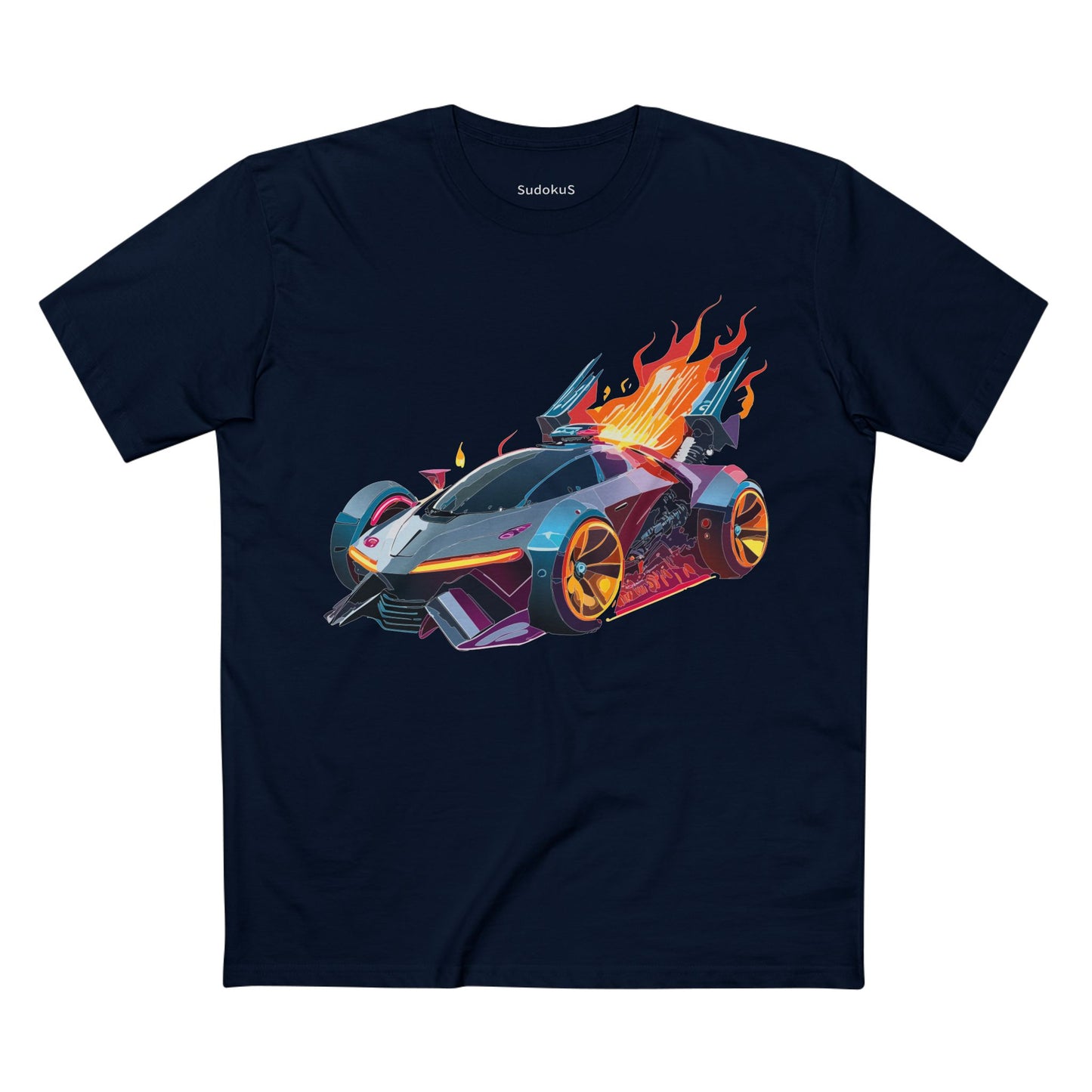 Car Shirt Hot Wheels Unisex Premium Cotton Tee With Unique Art Design Regular Fit Crew Neck