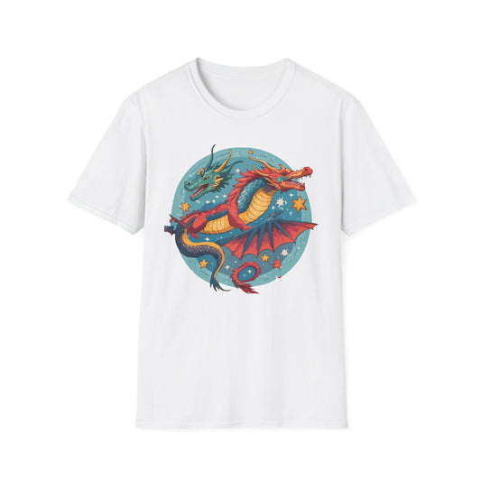 Dragon T Shirt, Dragon Shirt, Shirt with Animals, Animal Shirt