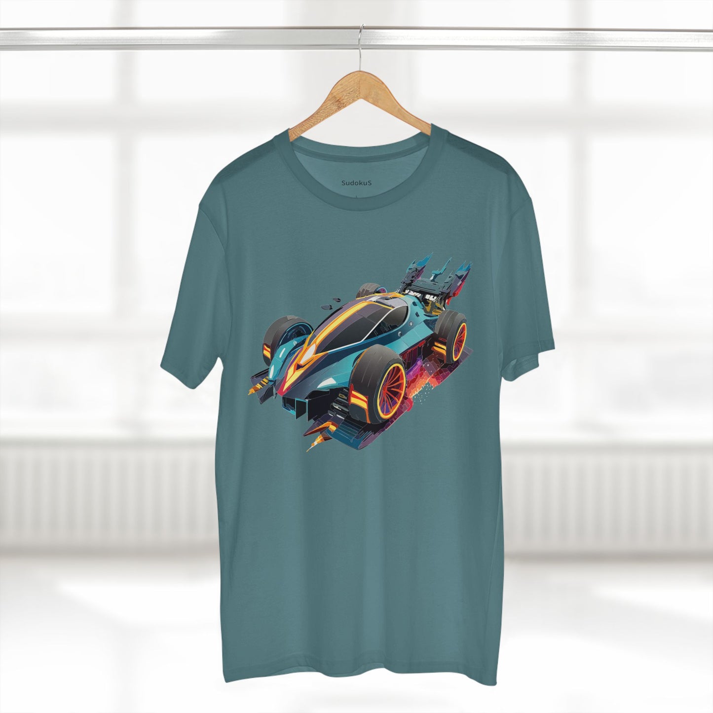 Car Shirt Hot Wheels Tee Crew Neck Unisex Premium Cotton With Unique Art Design Regular Fit
