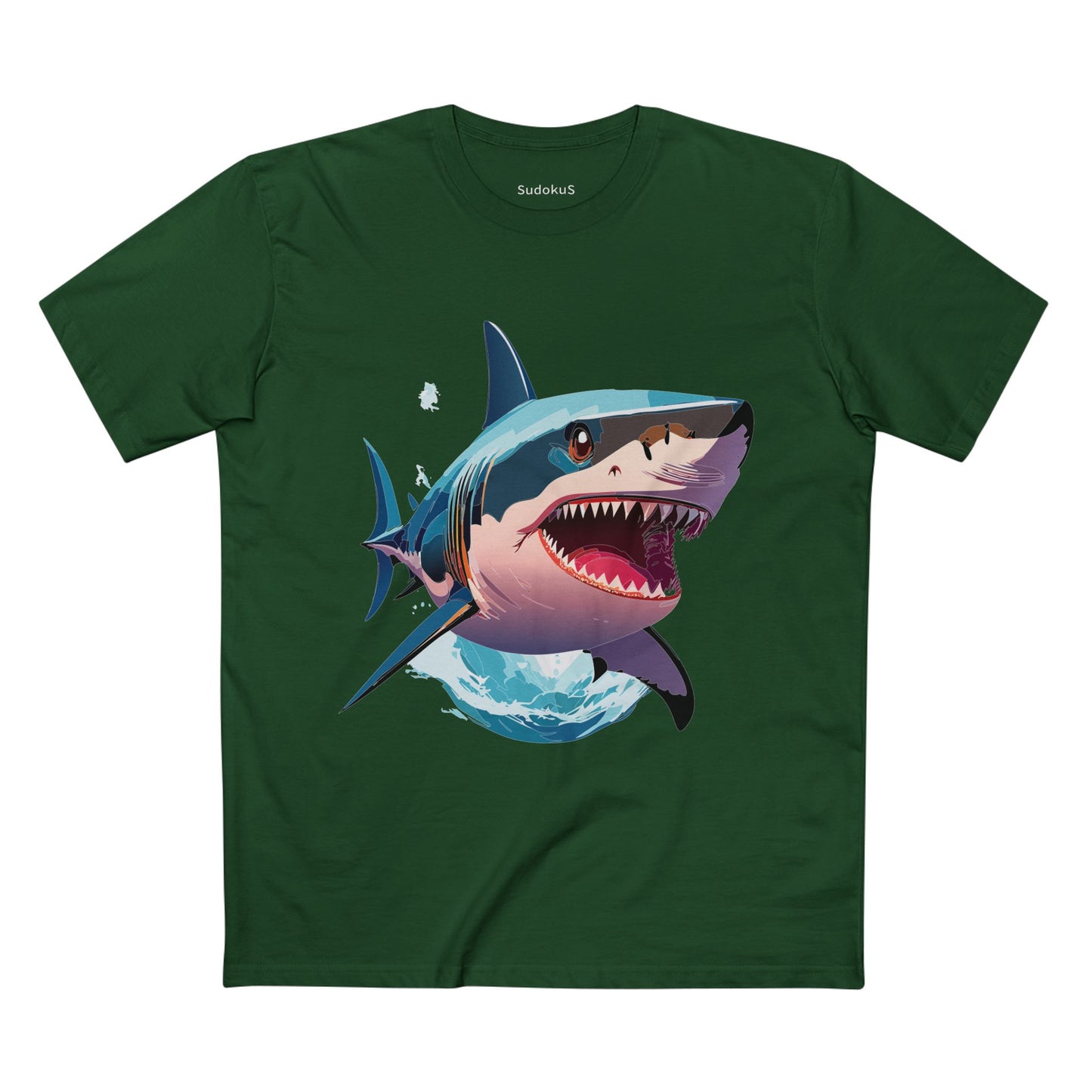 Animal Shirt, Shark Shirt - SudokuS