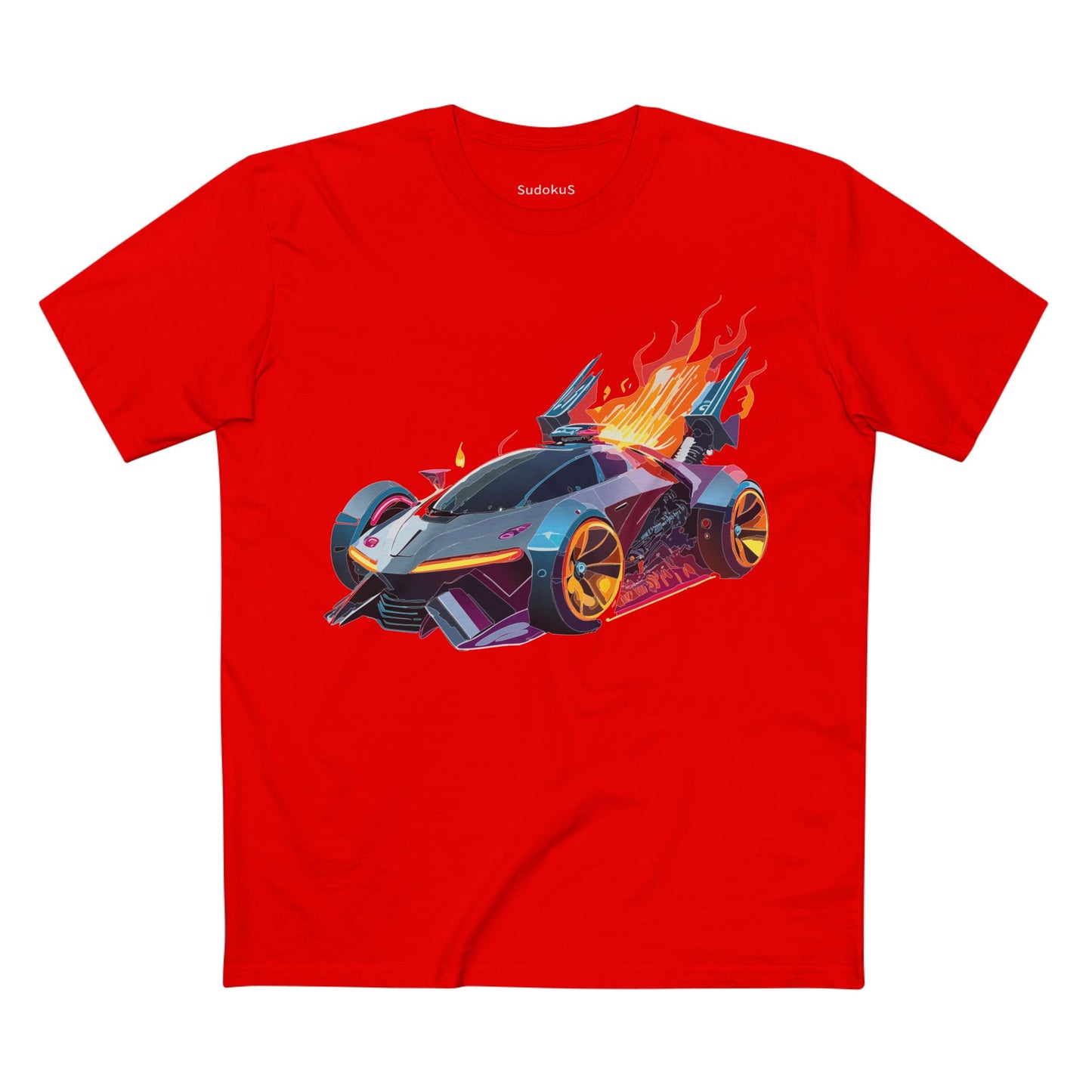 Car Shirt Hot Wheels Unisex Premium Cotton Tee With Unique Art Design Regular Fit Crew Neck