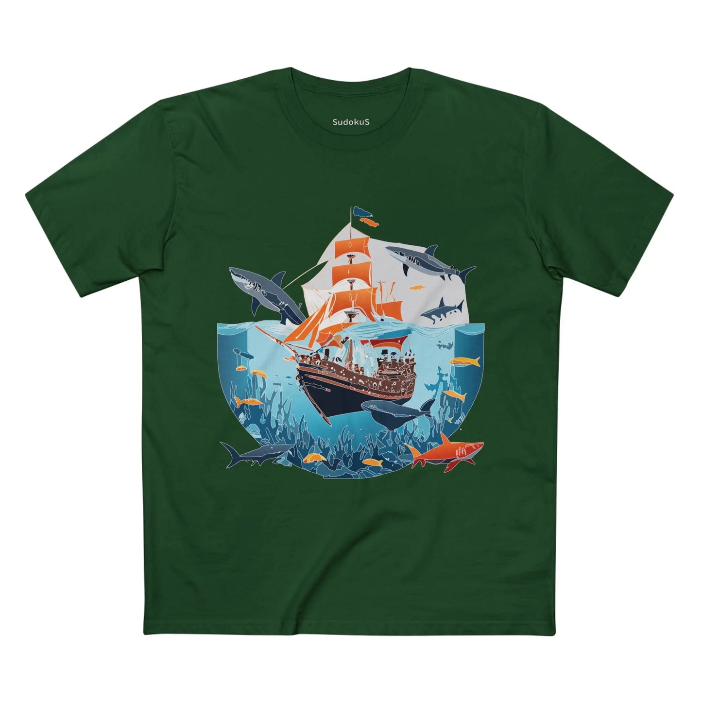 Ocean Coast Shirts, Ocean Shirt - SudokuS