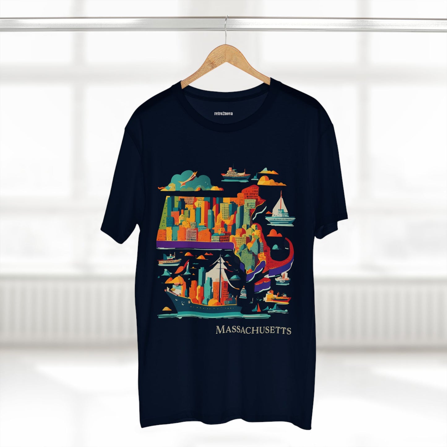 US State Shirts, Massachusetts Shirt