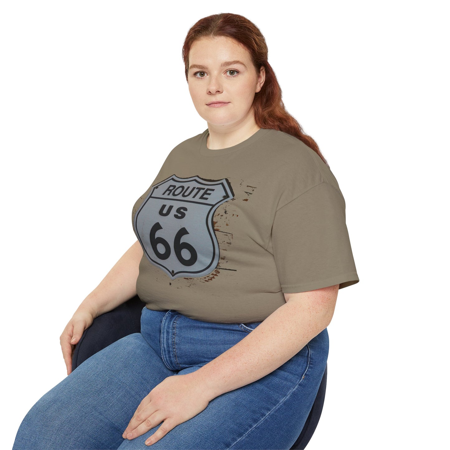 Route 66 Tee Shirt, Route 66 Graphic T‑Shirt, Vintage Graphic T-Shirt, Art Design Shirt, Route 66 US Tee Shirts