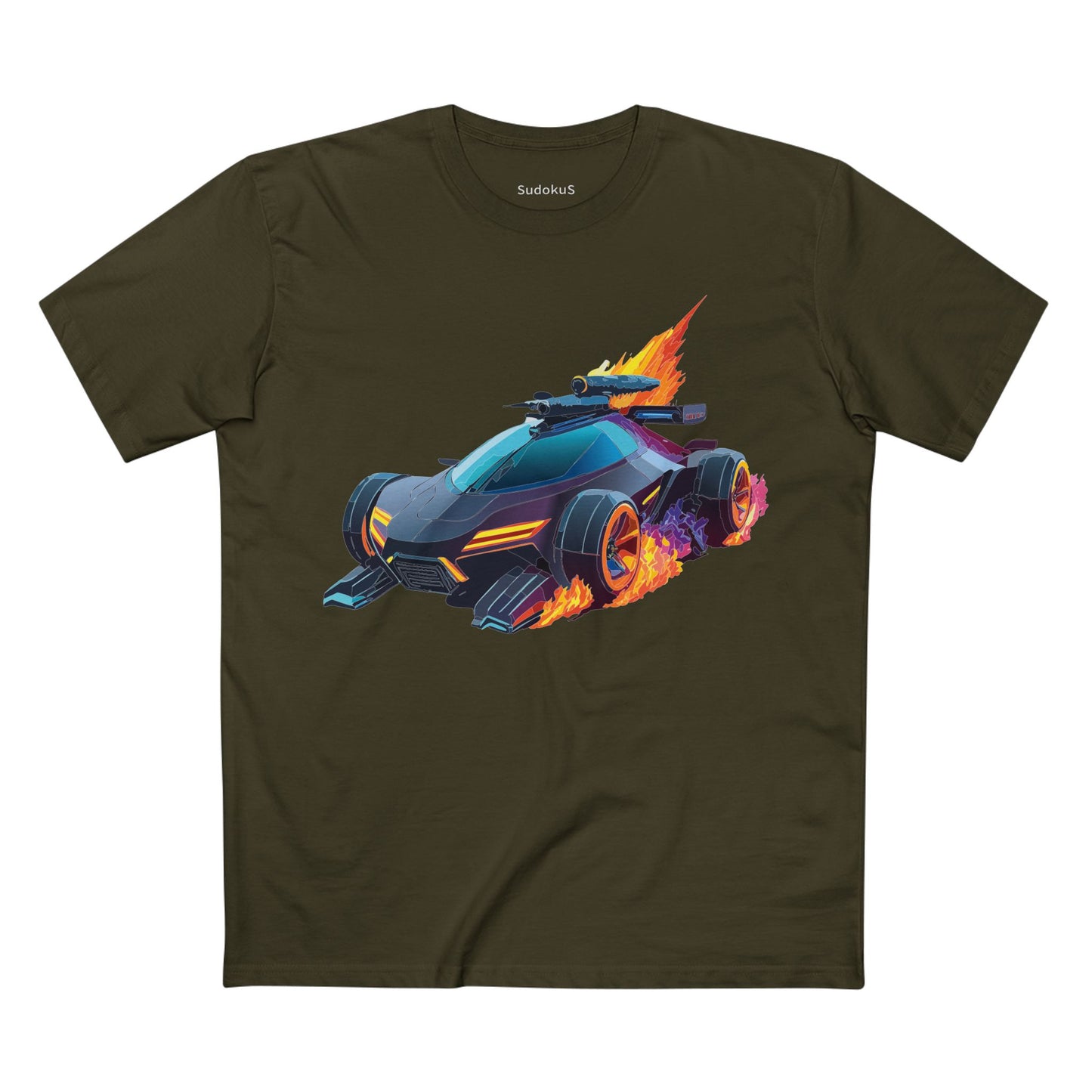 Unisex Car Shirt Hot Wheels Tee Premium Cotton With Unique Art Design For Everyday Wear