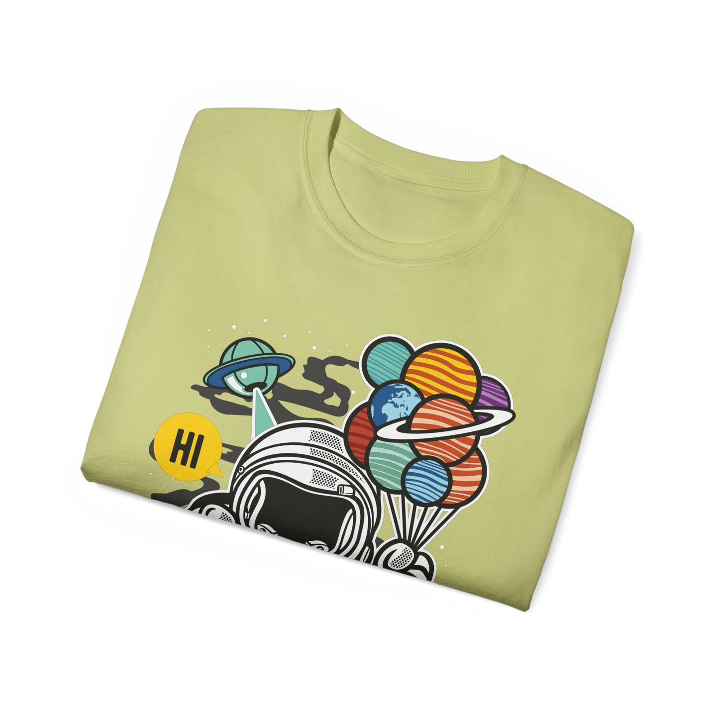 Astronaut Tee Shirt, Astronaut Graphic T‑Shirt, Cartoon Graphic T-Shirt, Art Design Shirt, Cosmos Tee Shirts 7