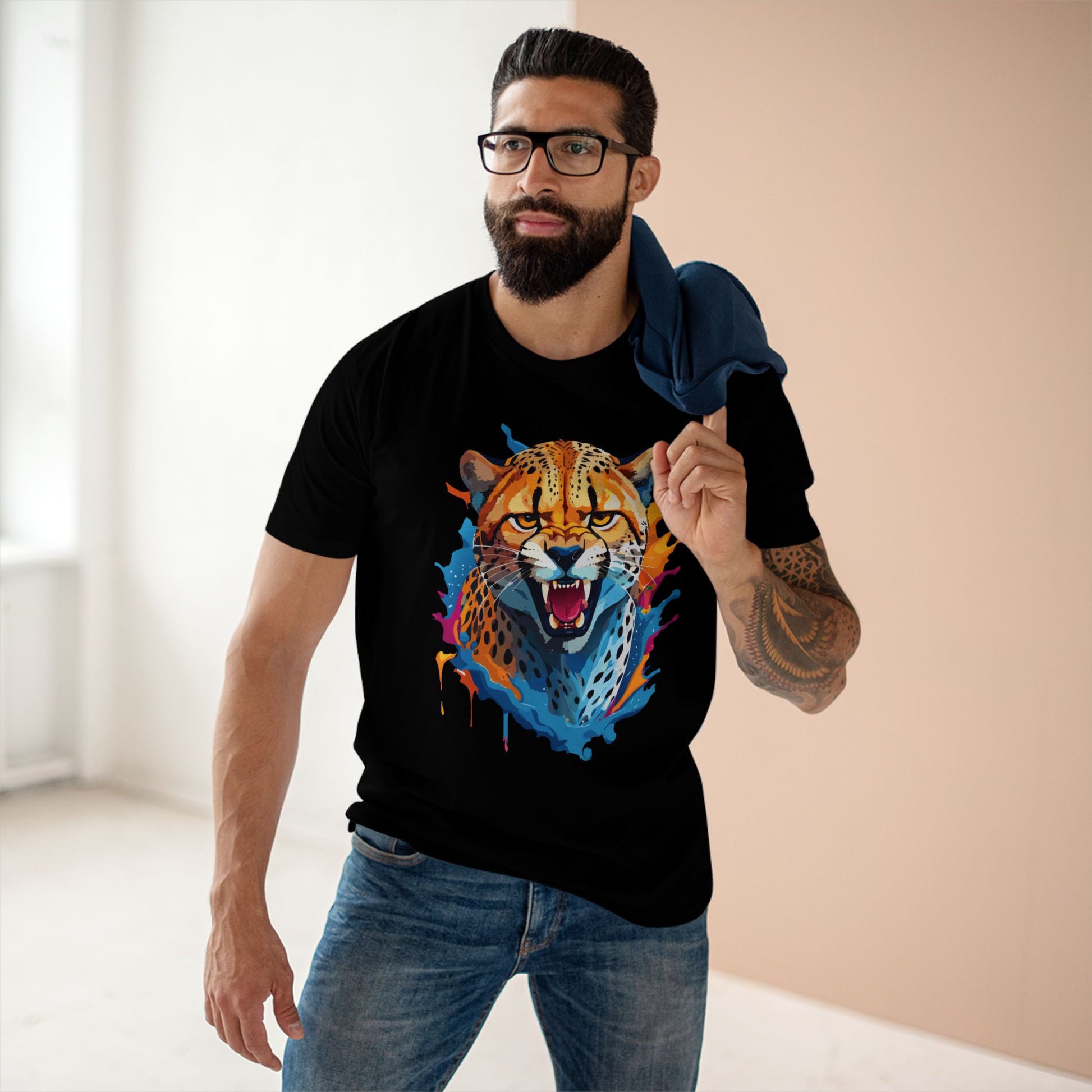 Animal Shirt, Cheetah Shirt - SudokuS