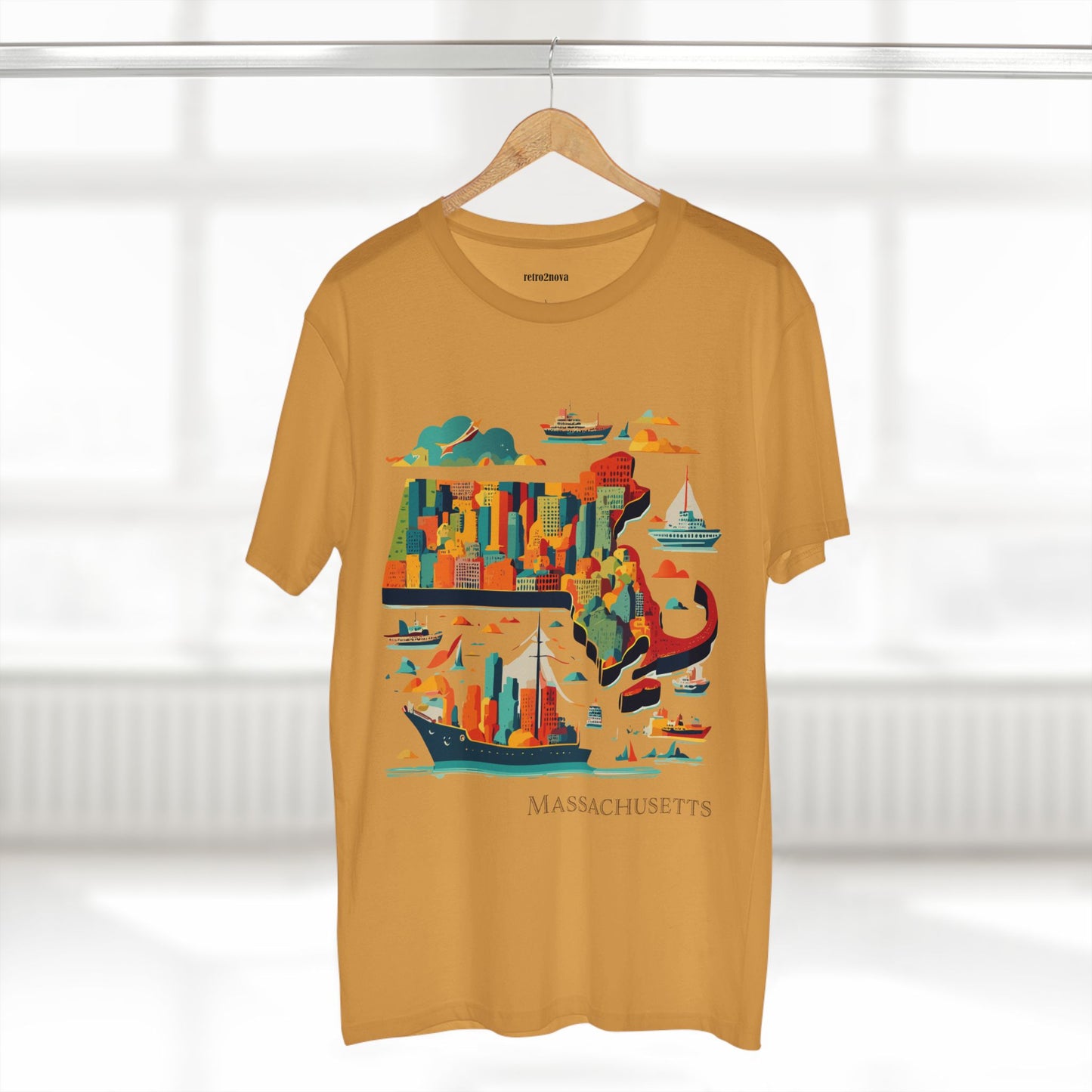 US State Shirts, Massachusetts Shirt