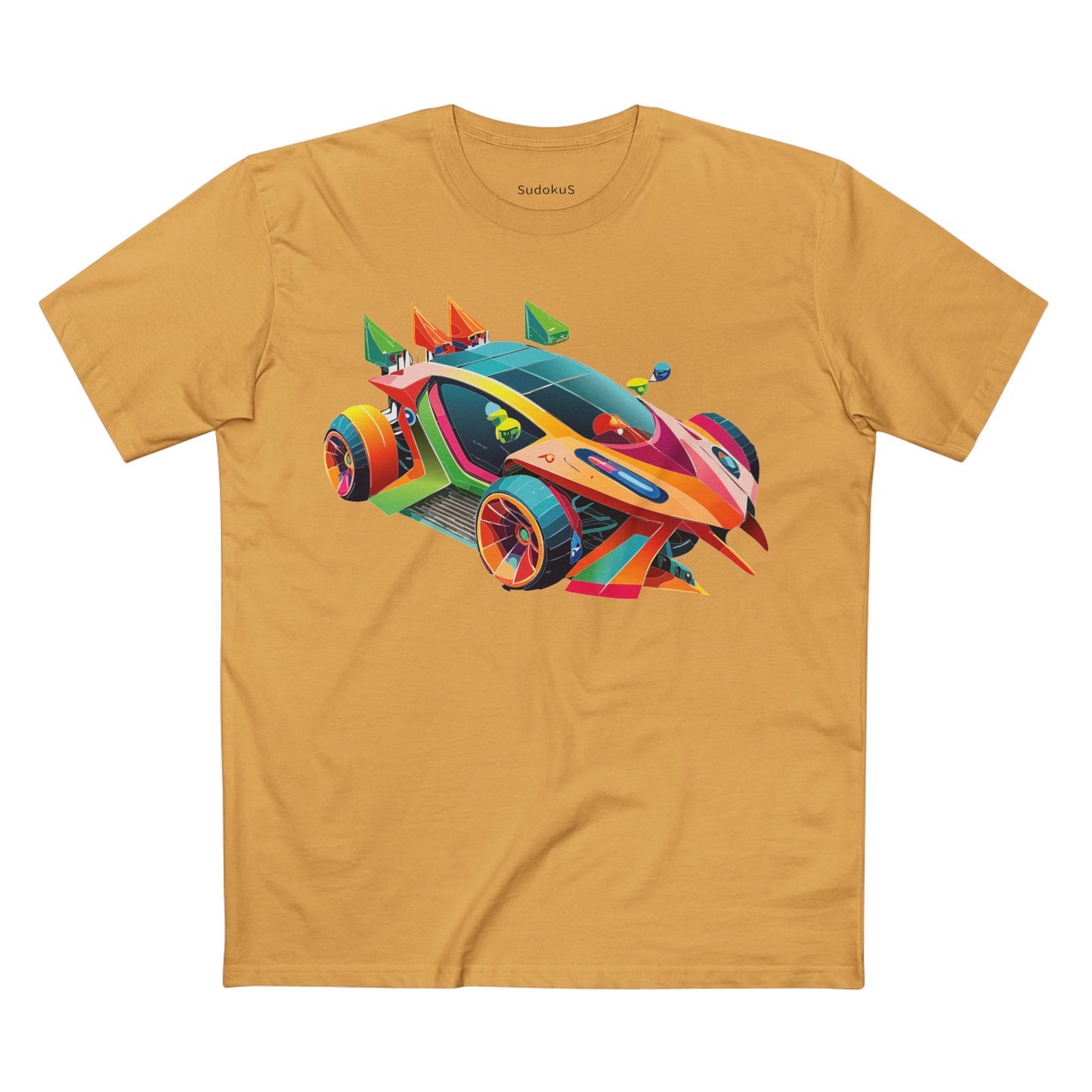 Unisex Hot Wheels Car Shirt Premium Cotton Tee With Unique Art Design Regular Fit Crew Neck Comfort
