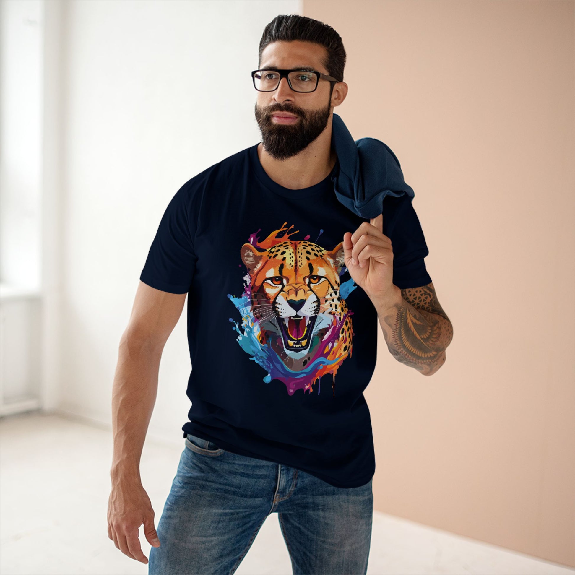 Animal Shirt, Cheetah Shirt - SudokuS