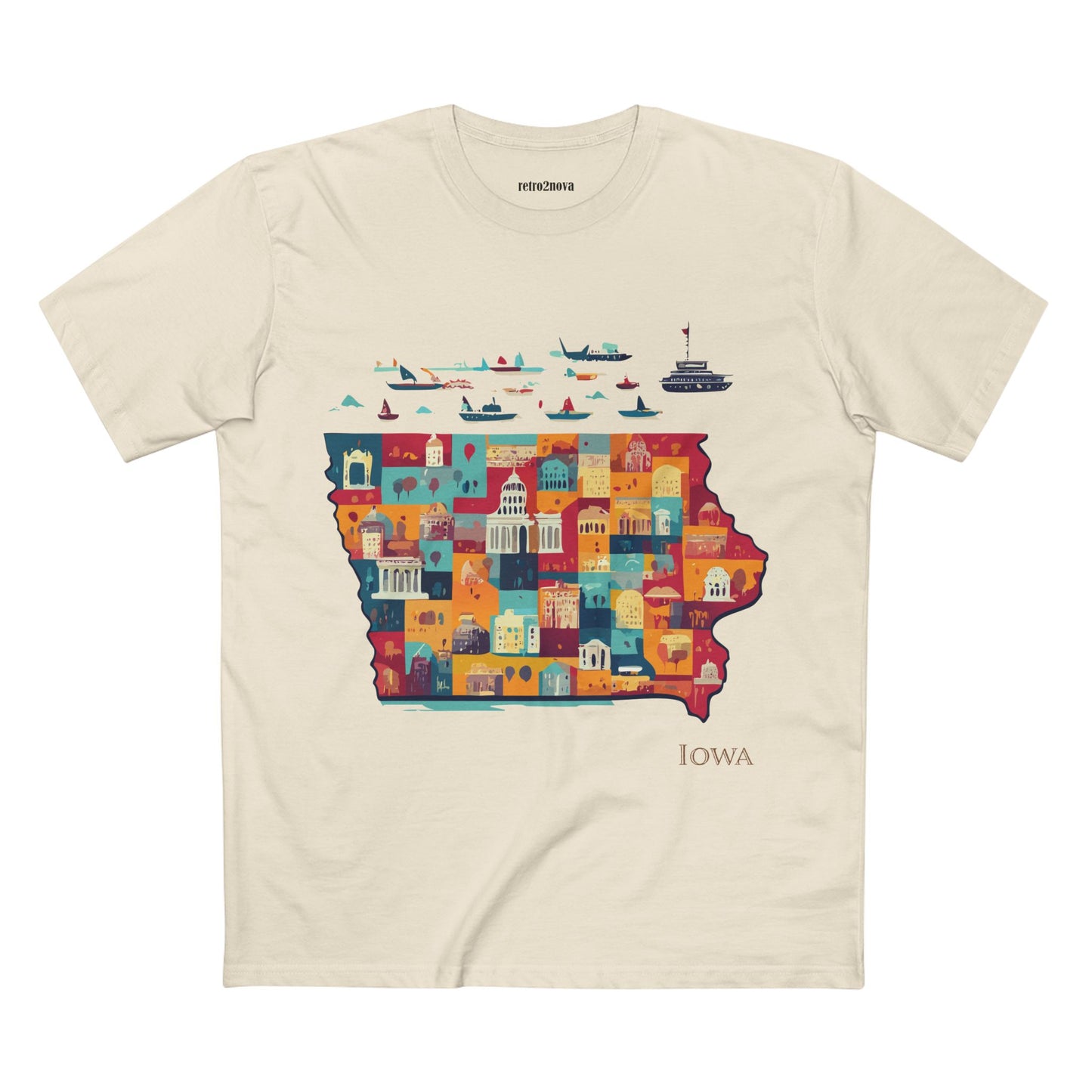 US State Shirts, Iowa Shirt
