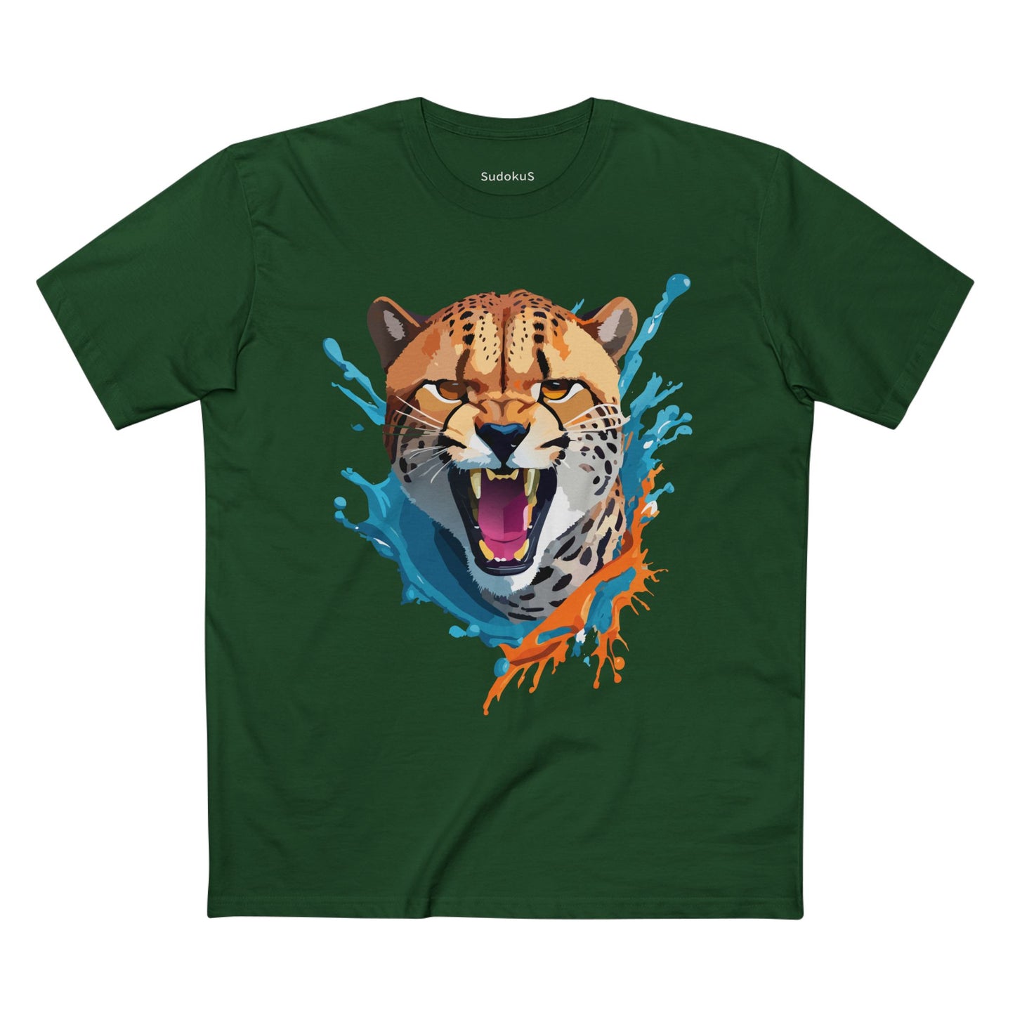Animal Shirt, Cheetah Shirt - SudokuS