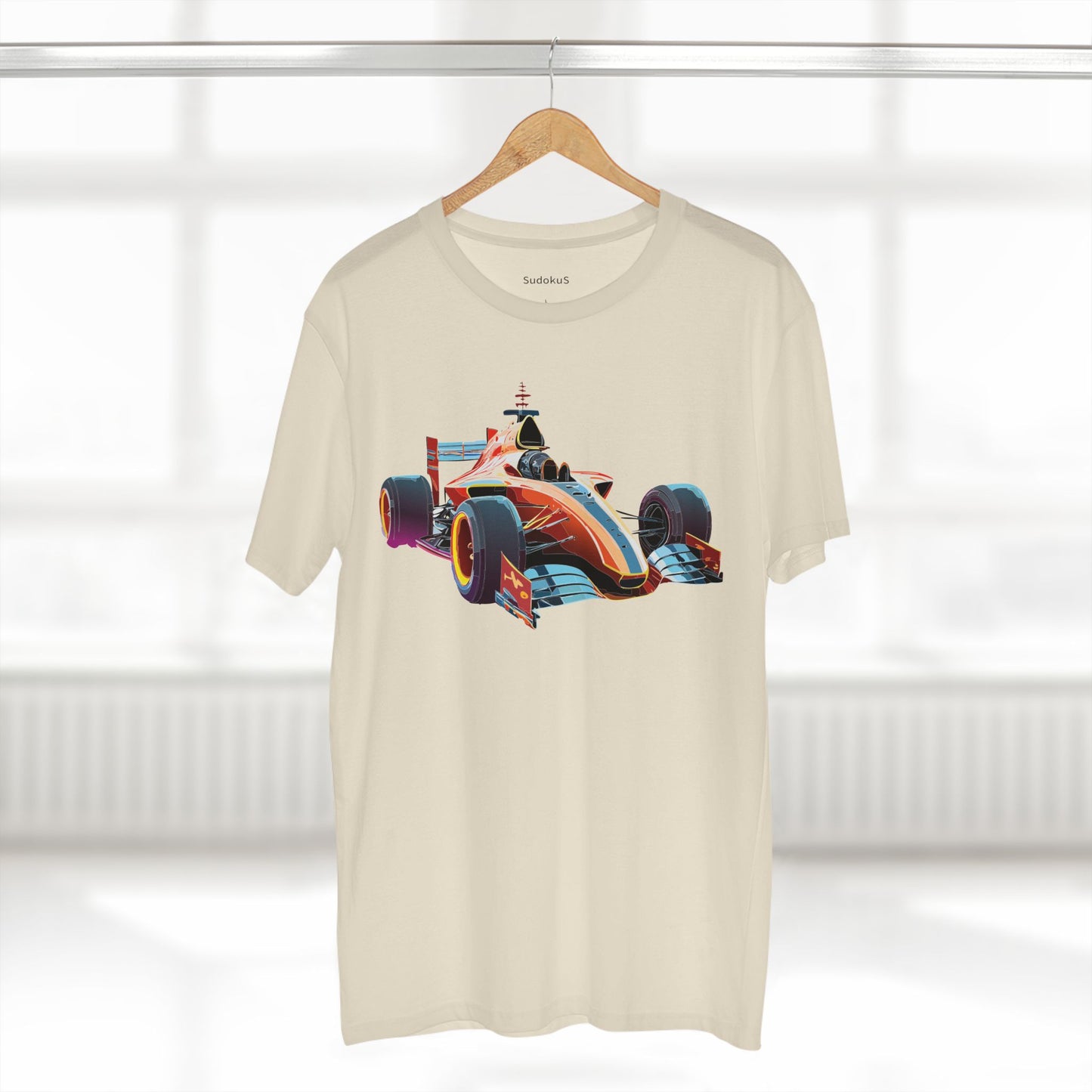 Unisex Car and Hot Wheels Shirt Premium Cotton Tee with Unique Art Design Graphic Illustration