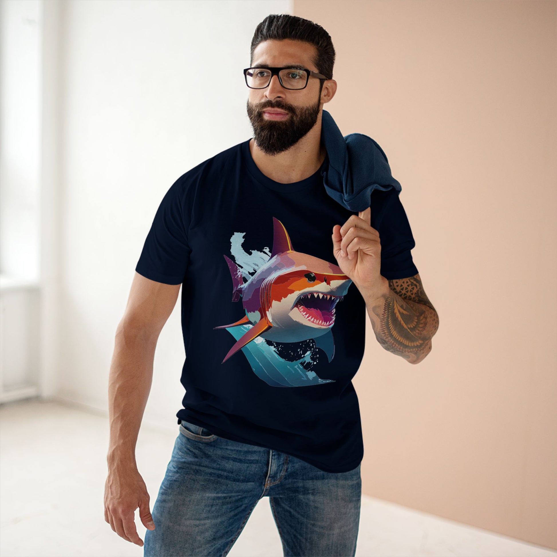 Animal Shirt, Shark Shirt - SudokuS