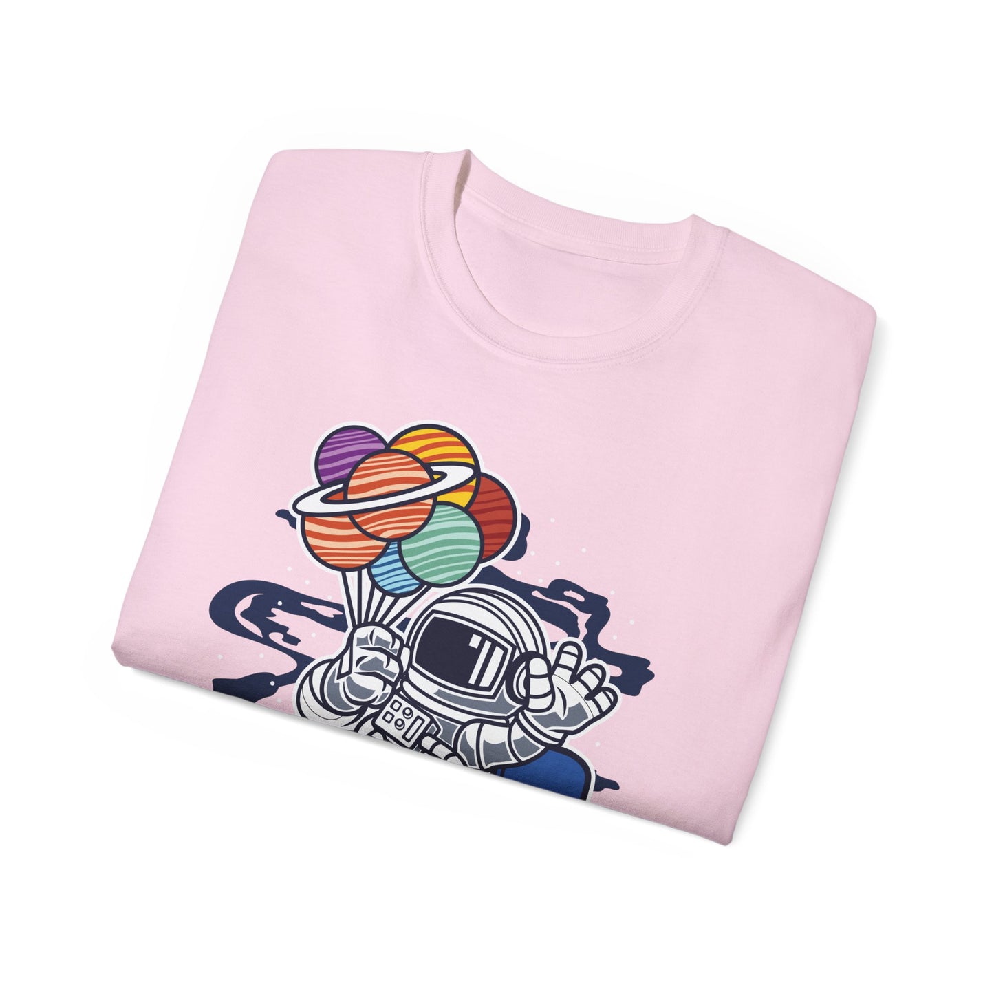 Astronaut Tee Shirt, Astronaut Graphic T‑Shirt, Cartoon Graphic T-Shirt, Art Design Shirt, Cosmos Tee Shirts 5