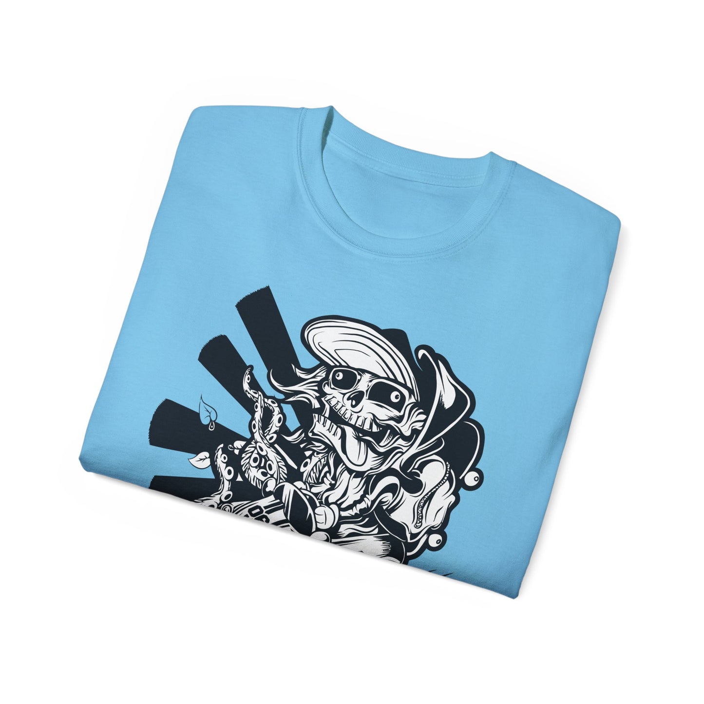 Skull Tee Shirt, Skull Graphic T‑Shirt, Cartoon Graphic T-Shirt, Art Design Shirt, Skull Tee Shirts